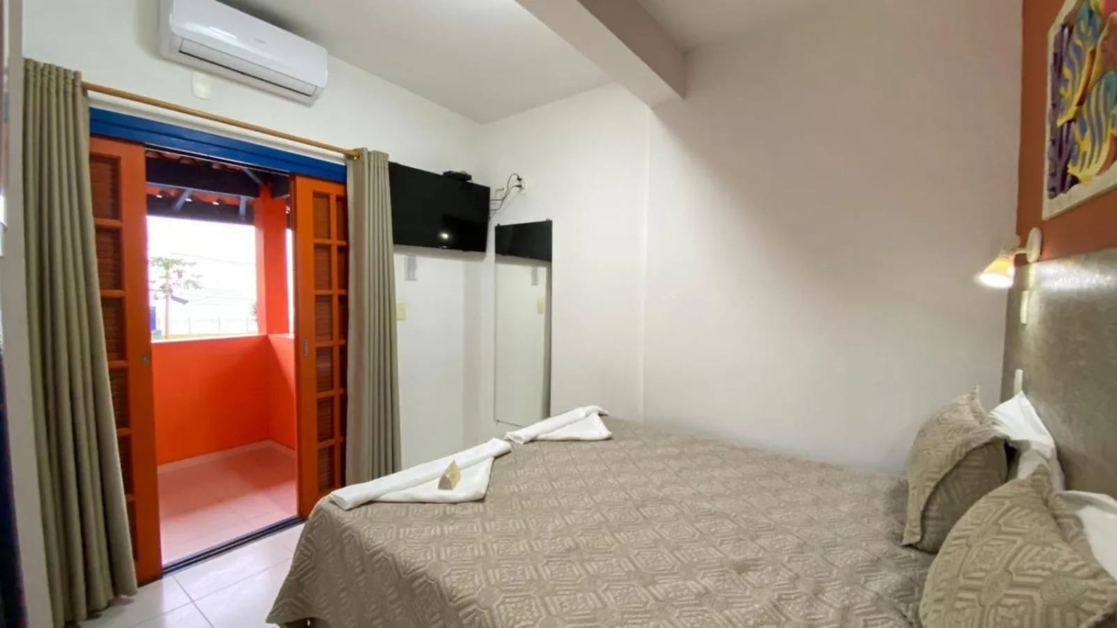 Bed in Kaliman Pousada