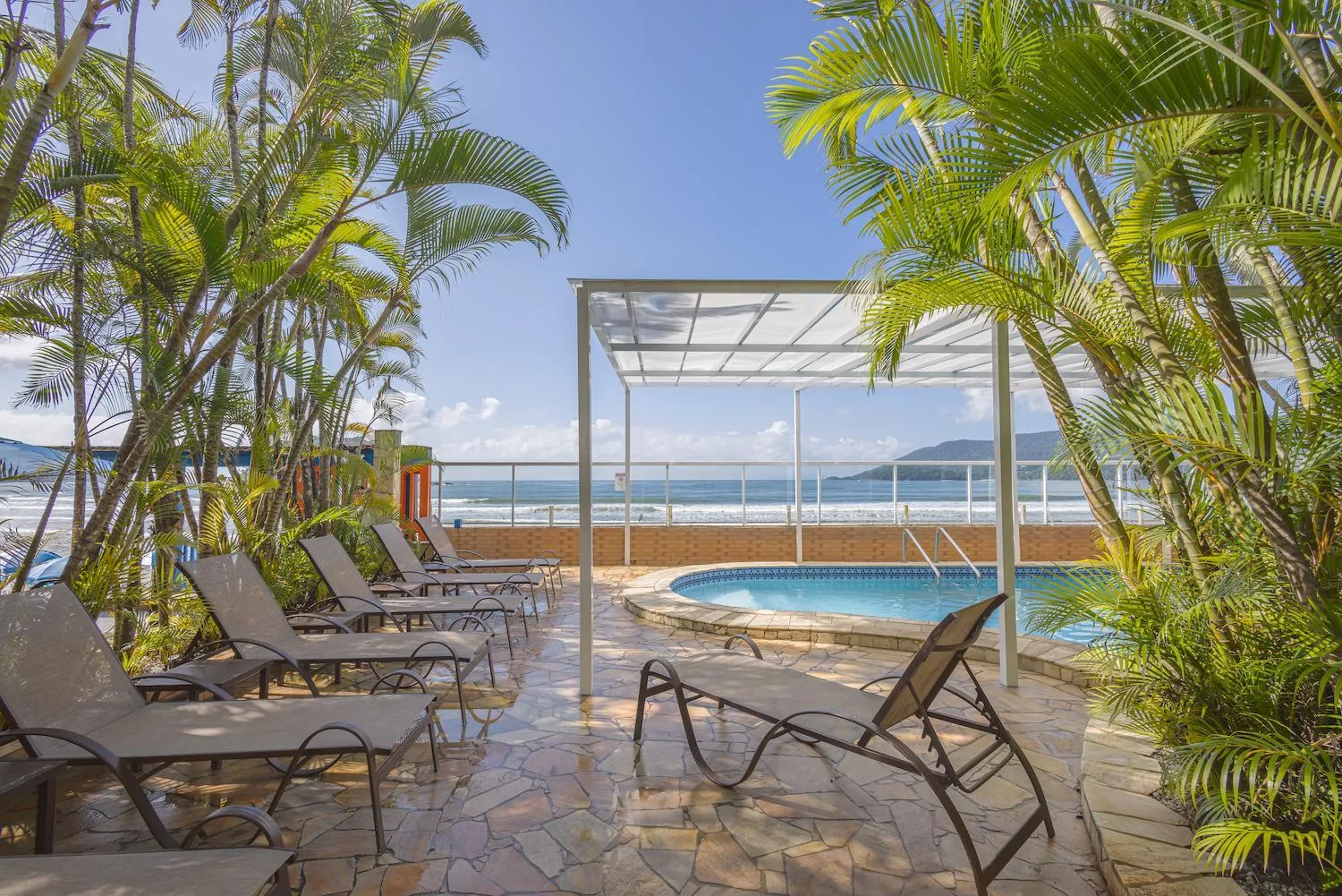 Swimming pool in Kaliman Pousada