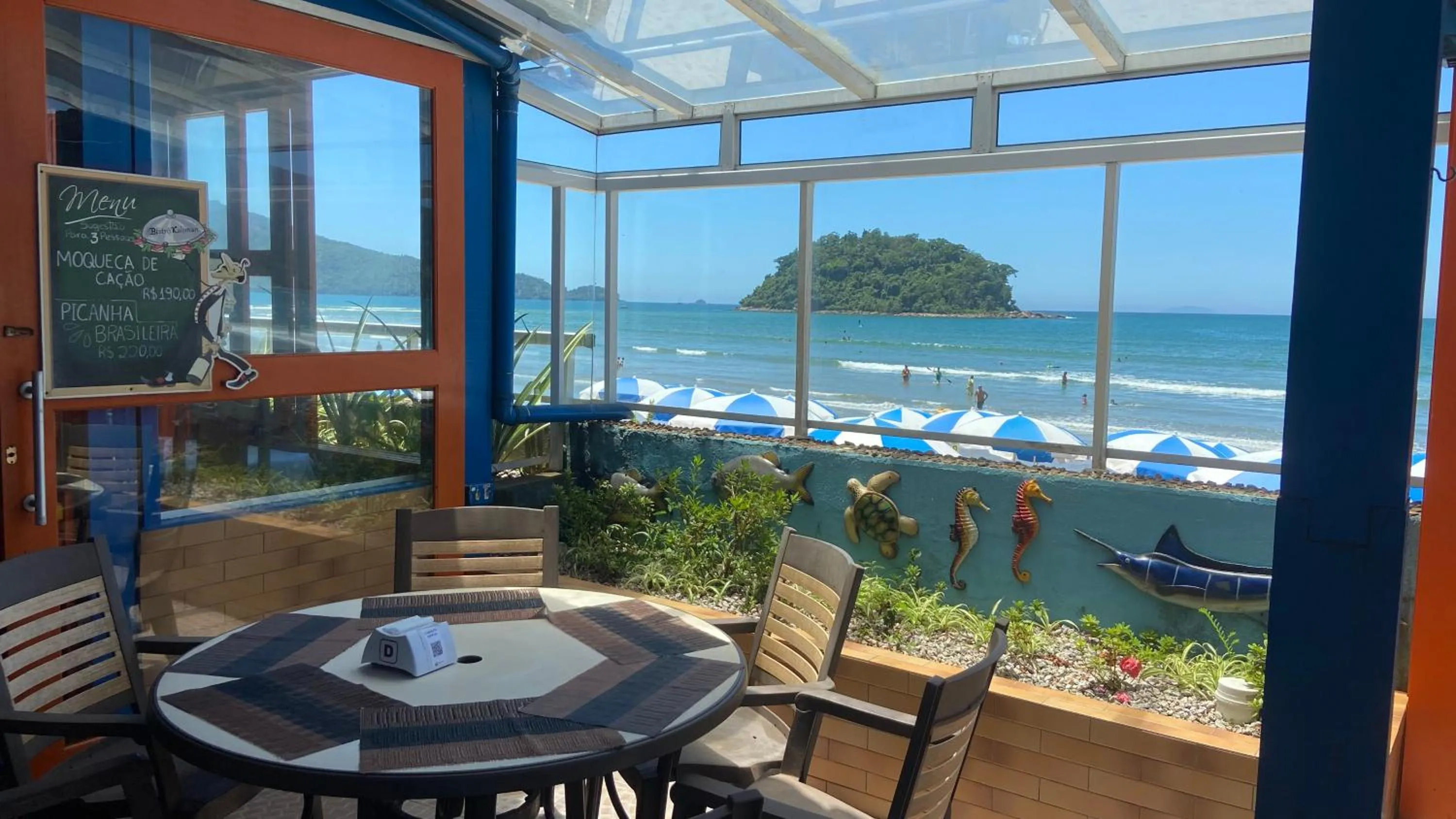 Sea view in Kaliman Pousada