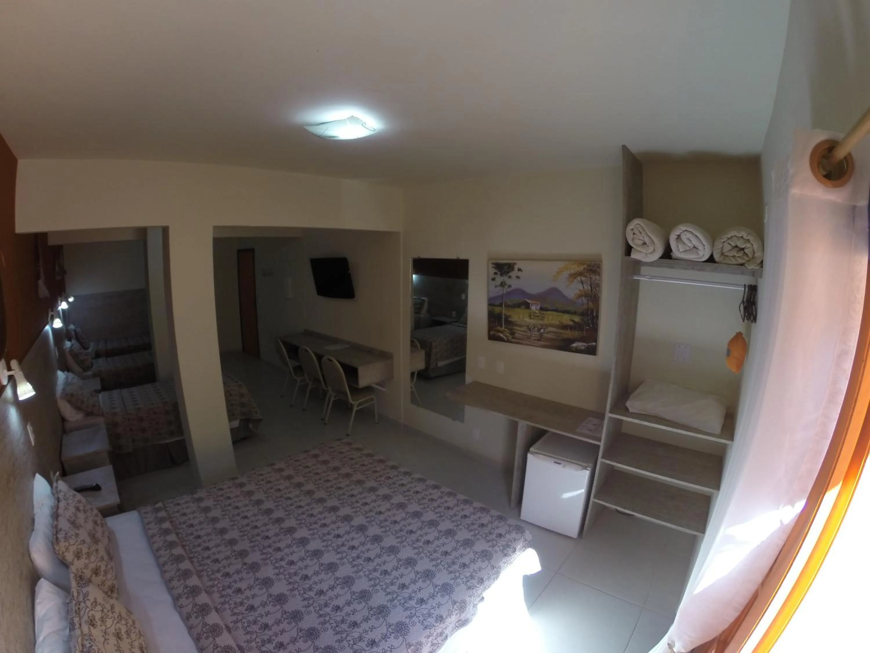 Bed in Kaliman Pousada