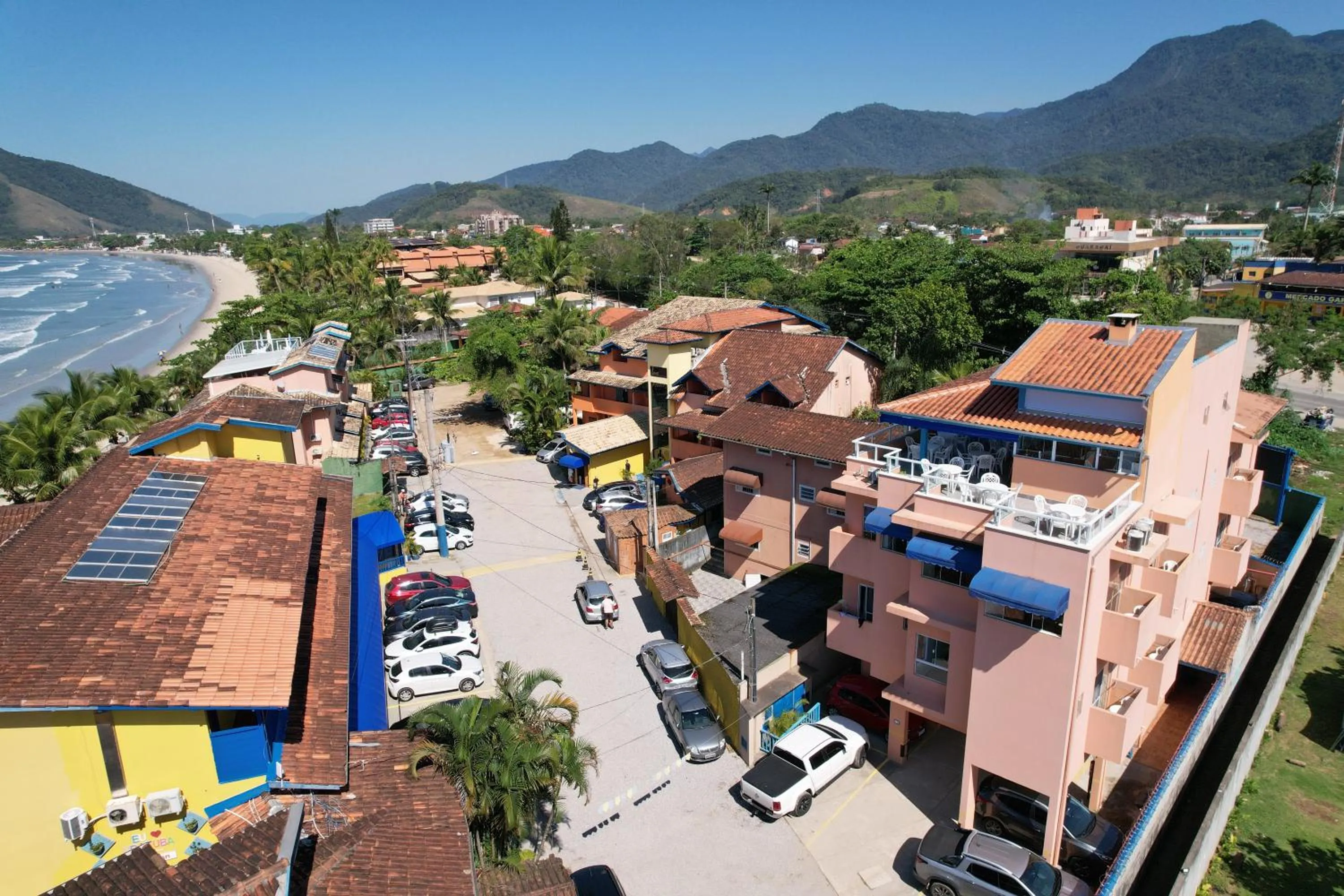 Parking in Kaliman Pousada