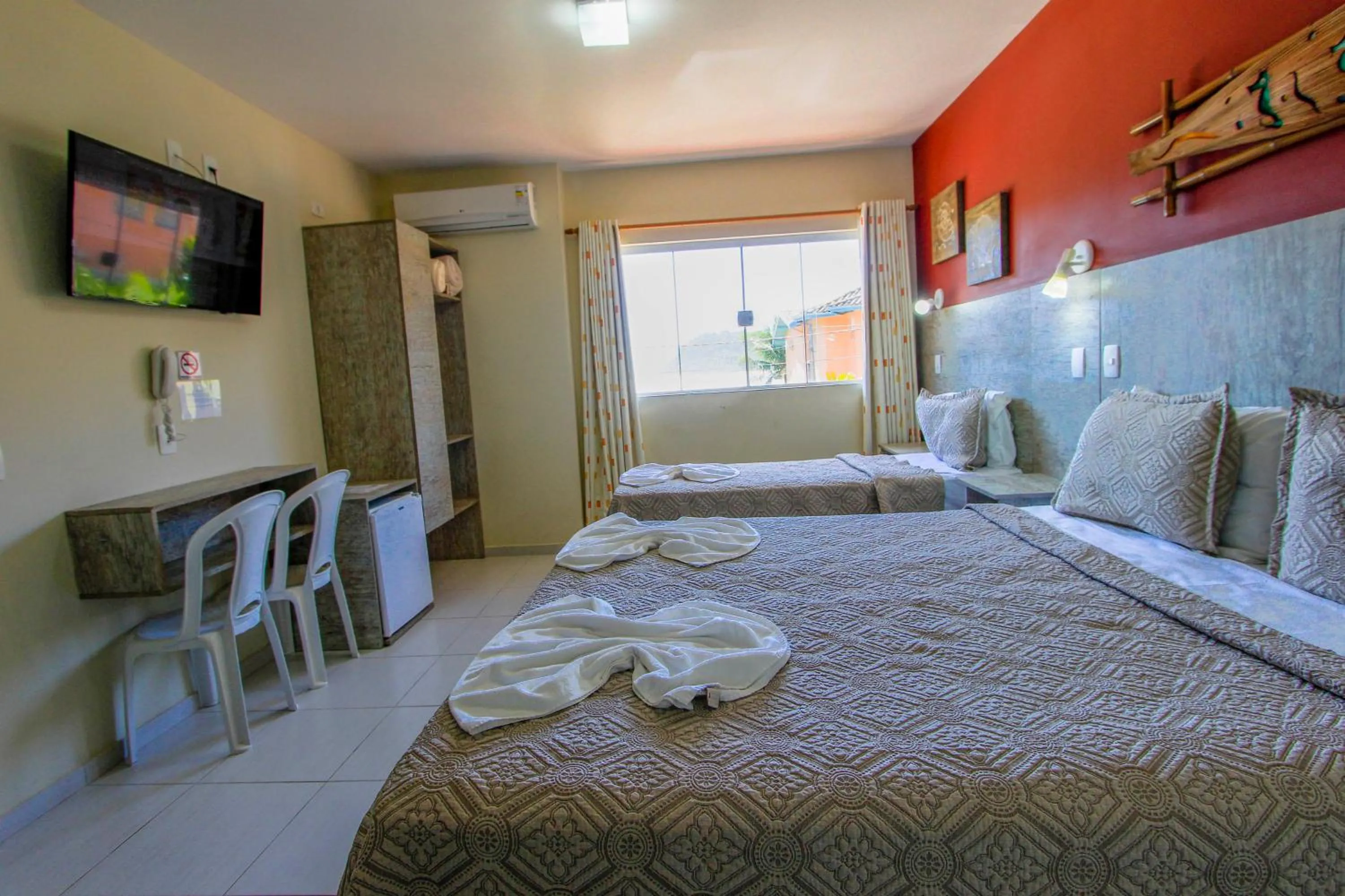 Bed in Kaliman Pousada