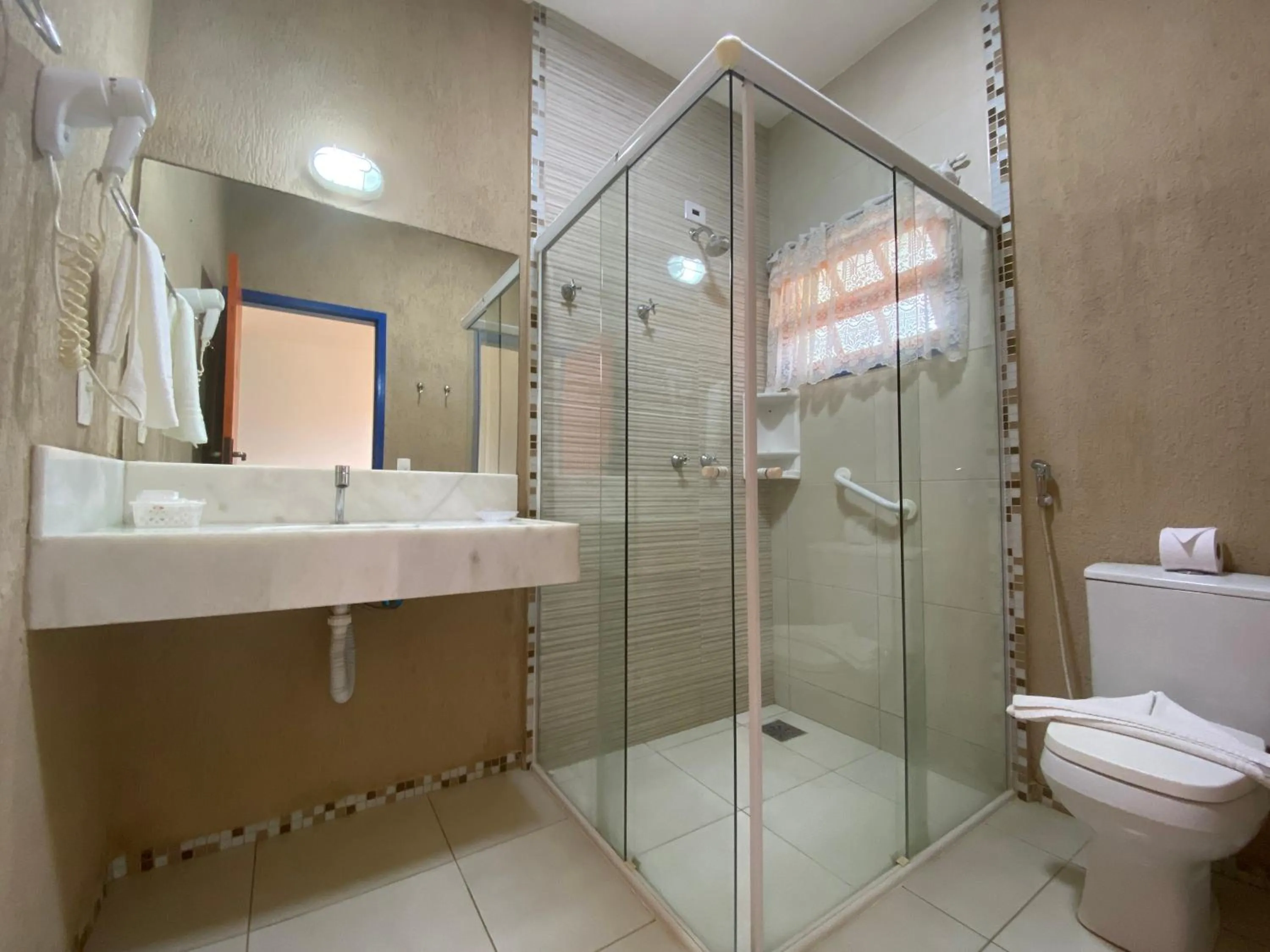 Bathroom in Kaliman Pousada