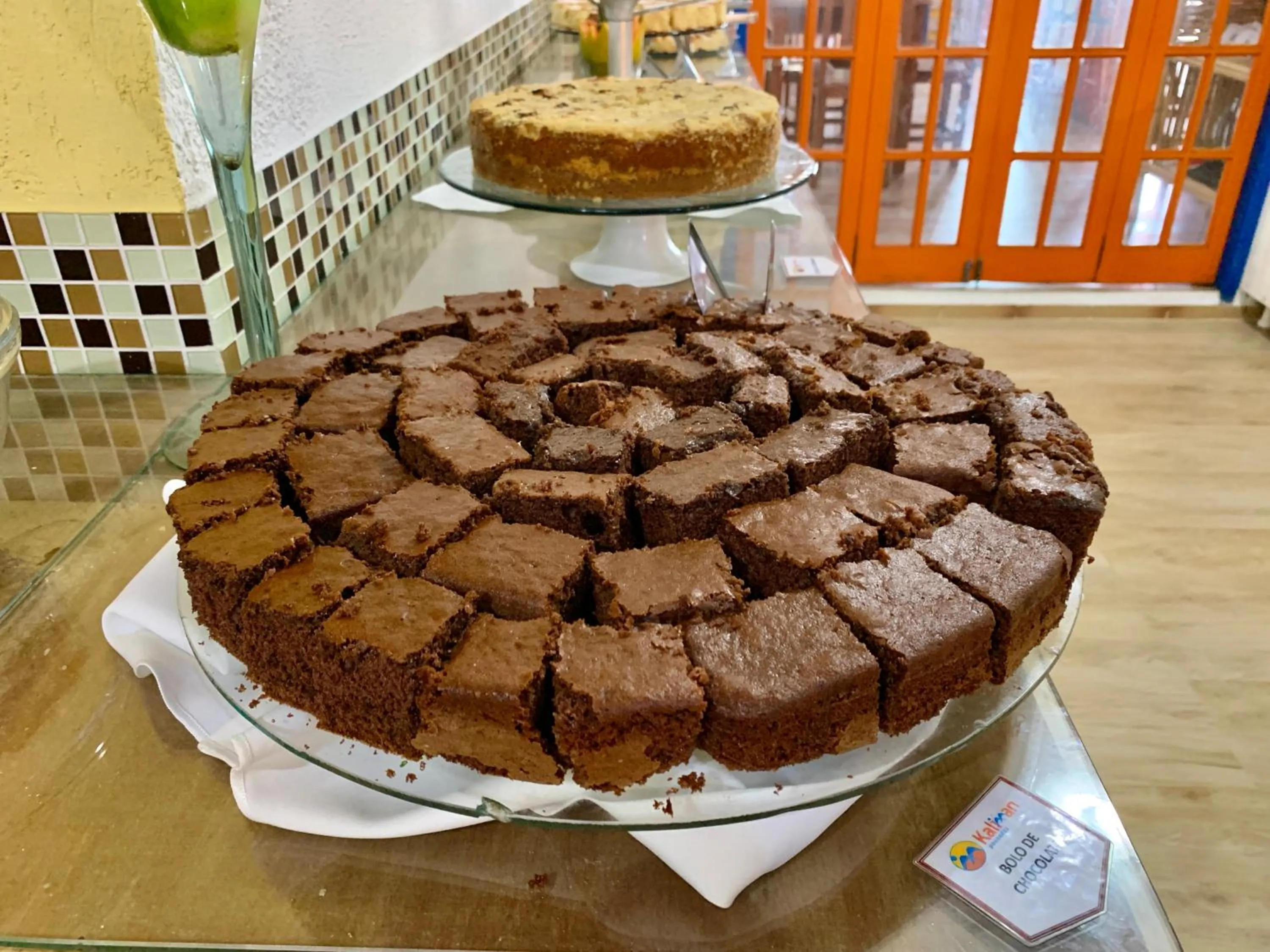 Buffet breakfast in Kaliman Pousada