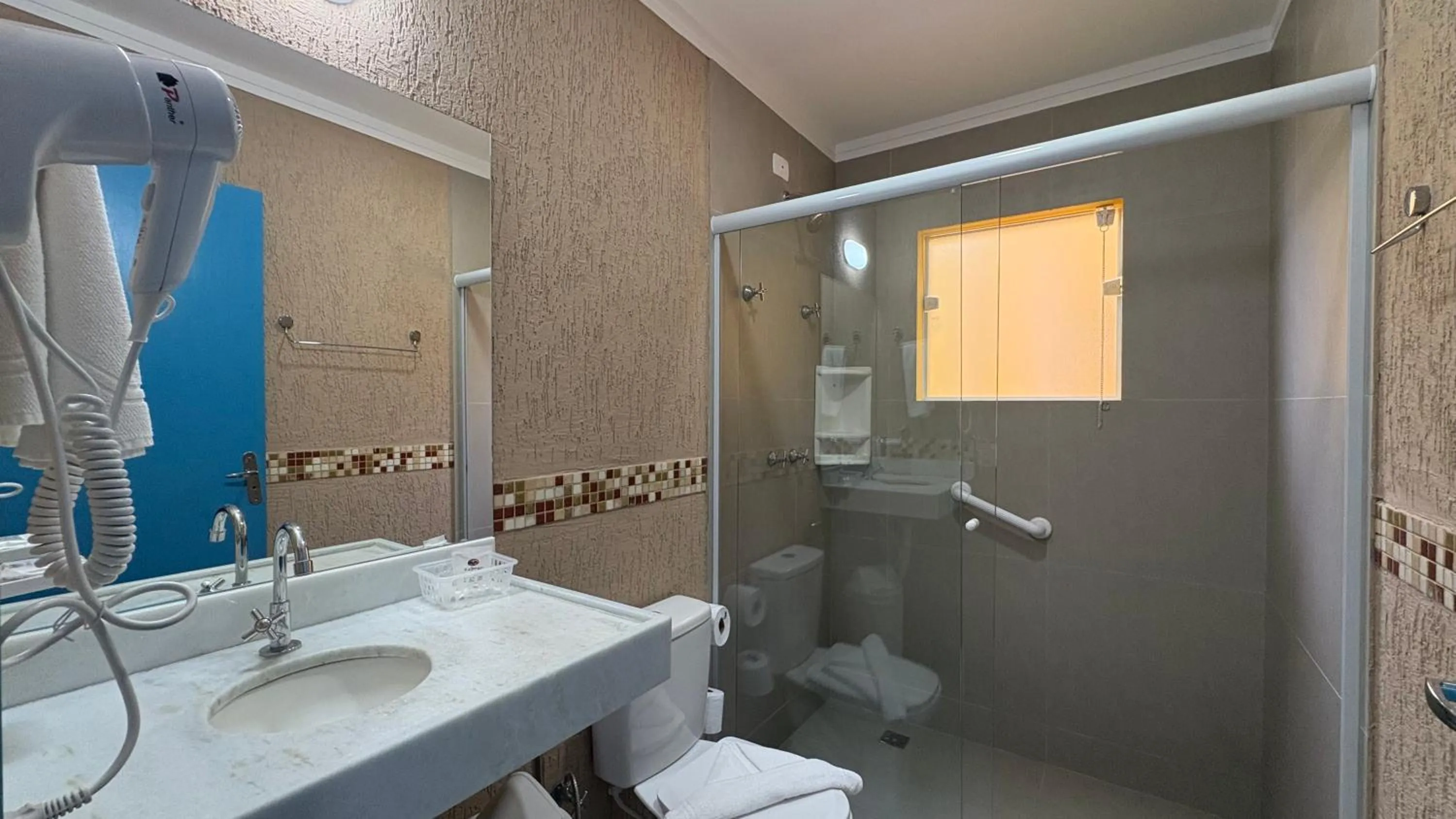 Bathroom in Kaliman Pousada