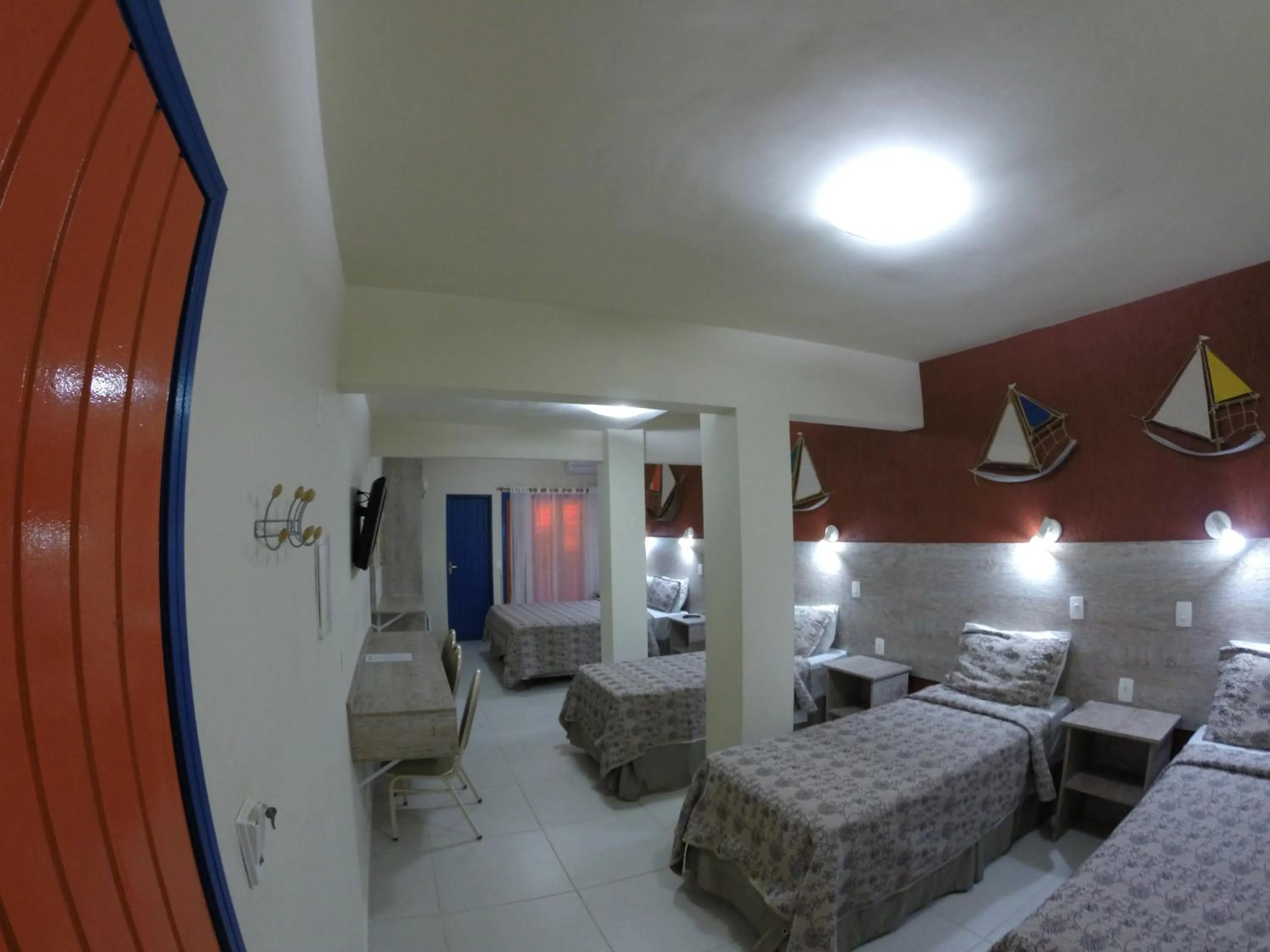 Bed in Kaliman Pousada