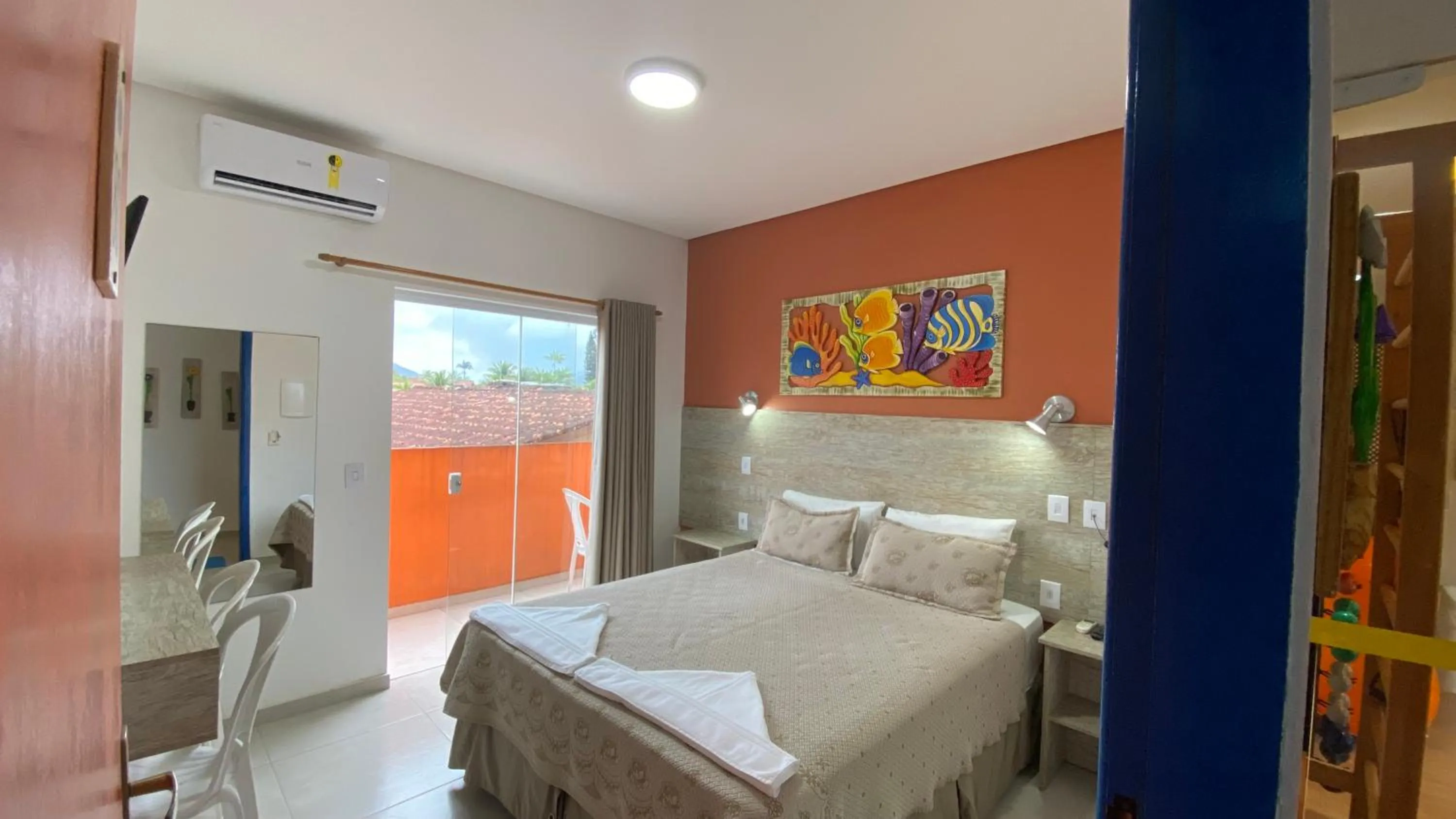 Bed in Kaliman Pousada