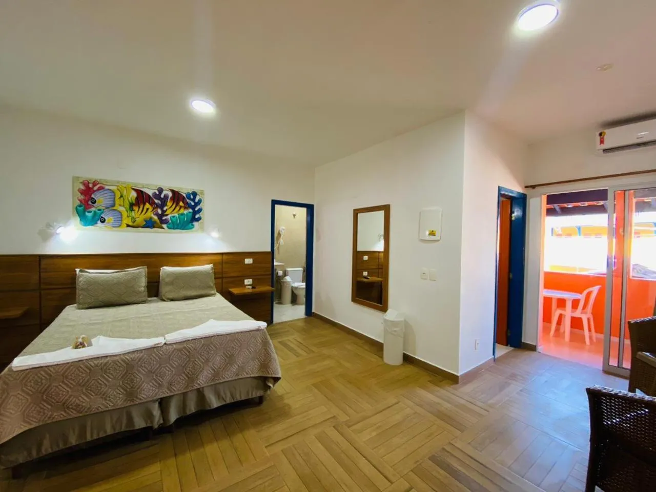 Photo of the whole room, Bed in Kaliman Pousada