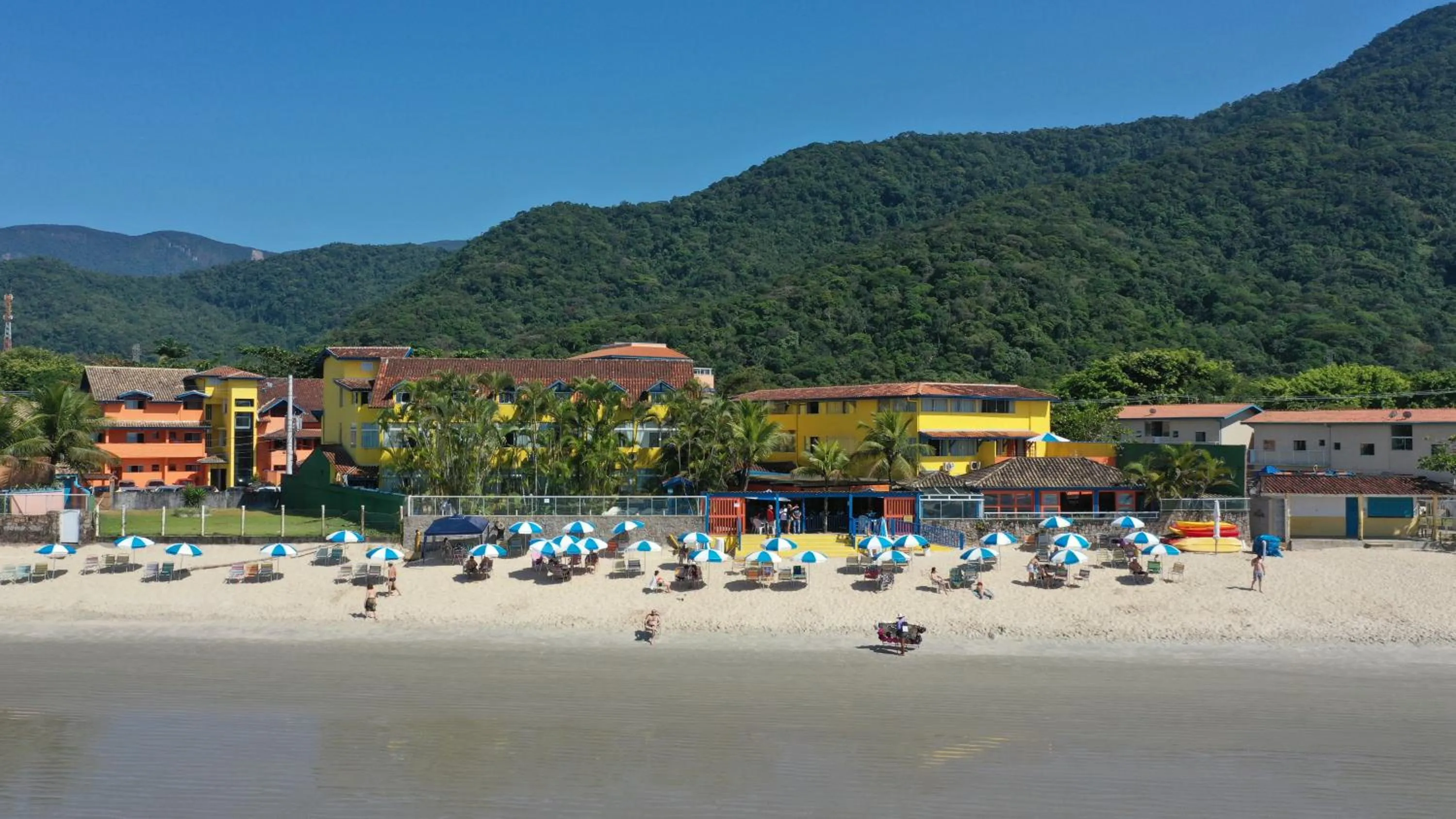 Bird's eye view in Kaliman Pousada