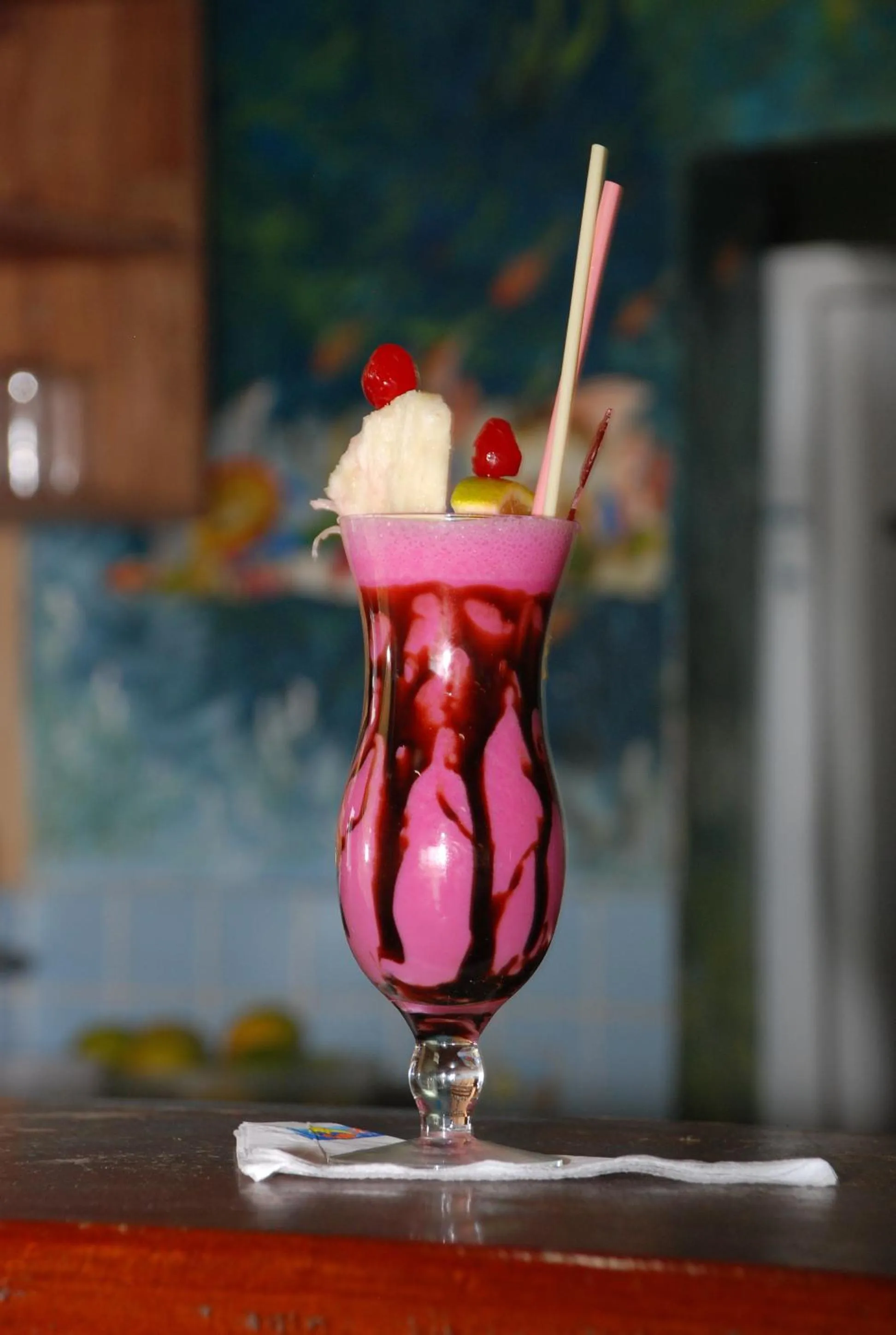 Drinks in Kaliman Pousada