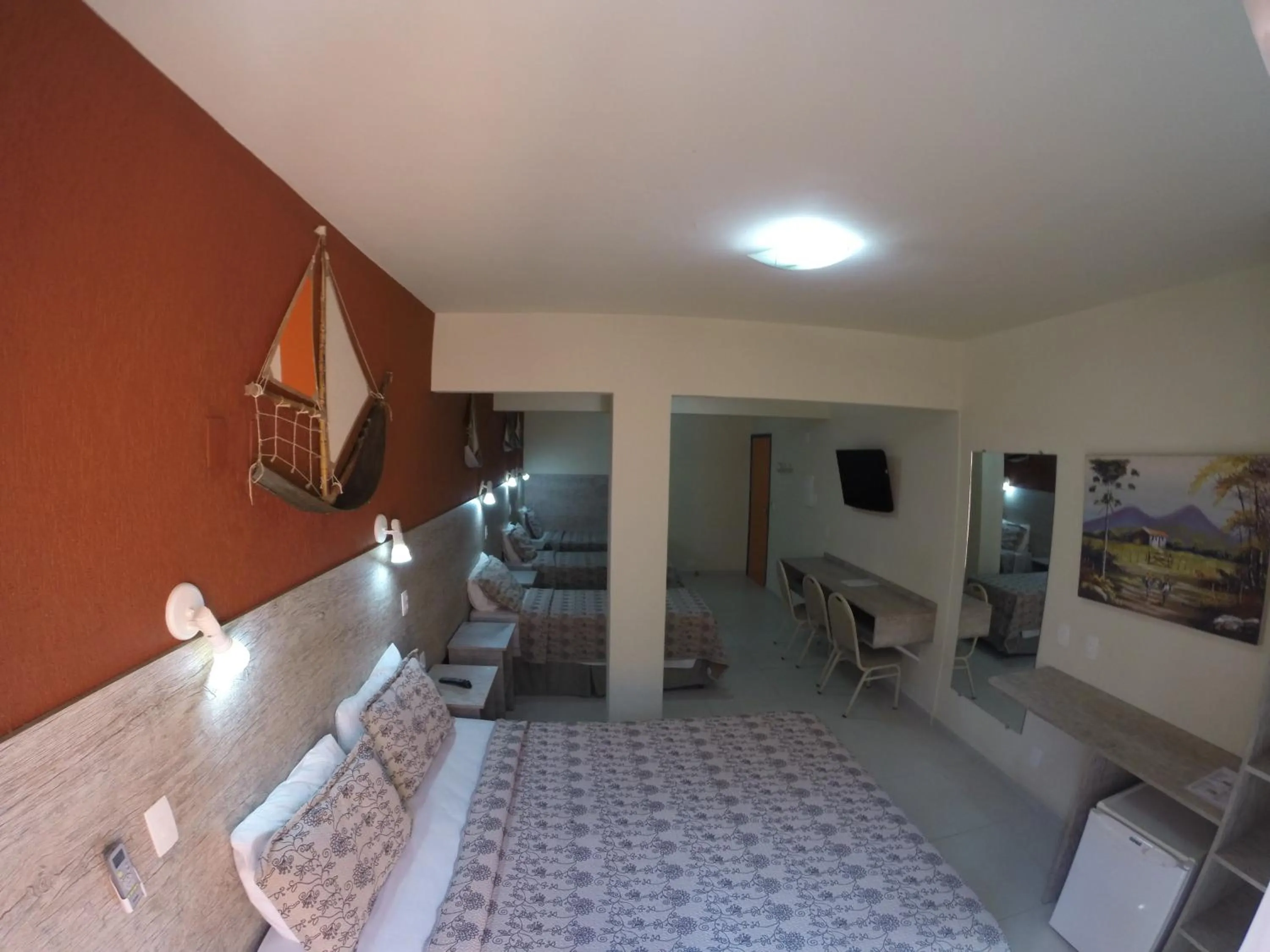 Bed in Kaliman Pousada