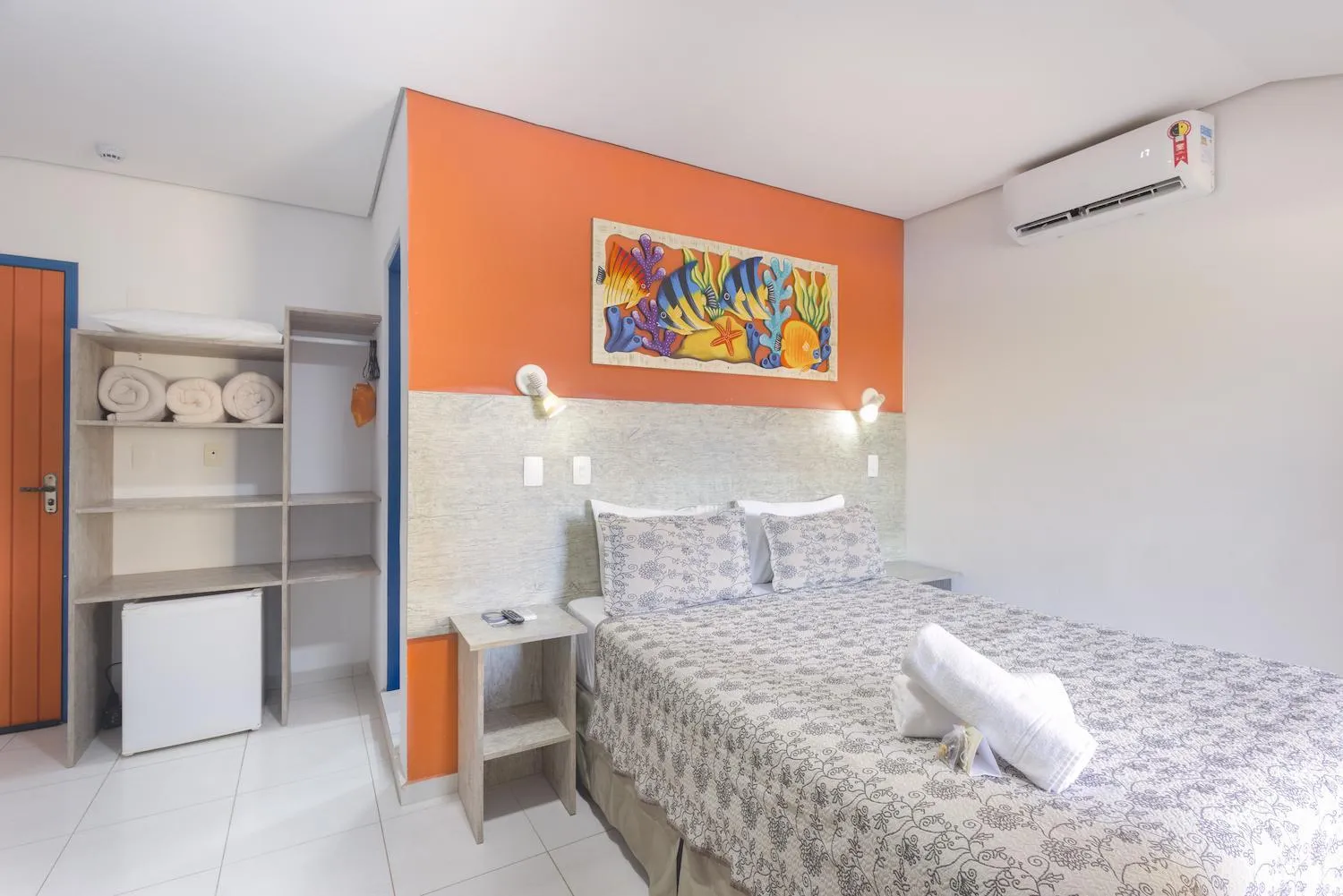 Bed in Kaliman Pousada