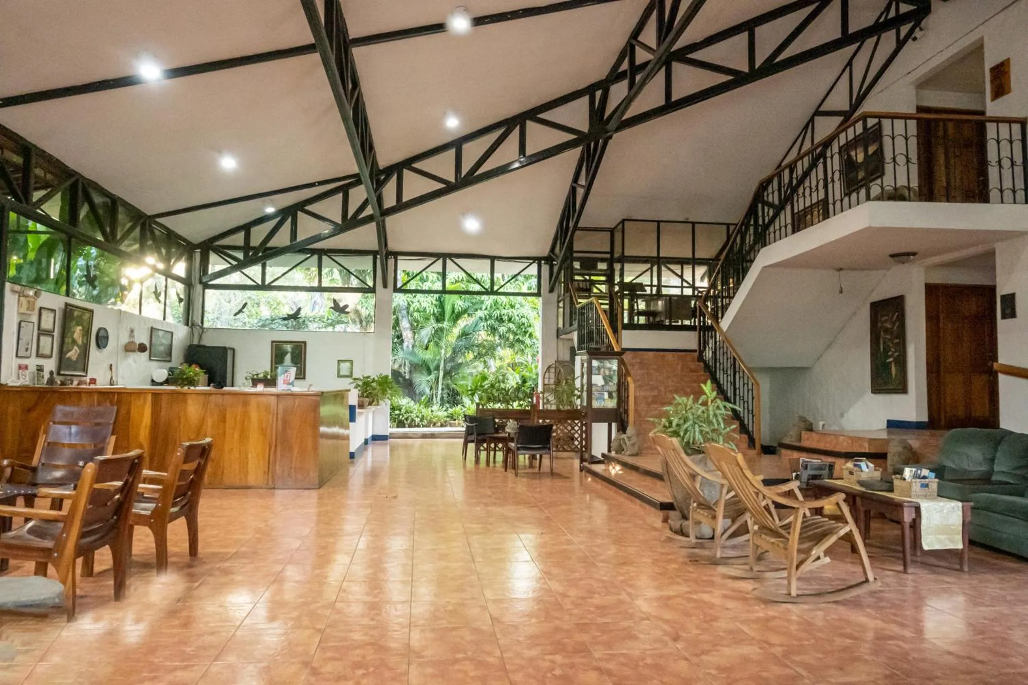 Lobby or reception in Hotel Aeropuerto