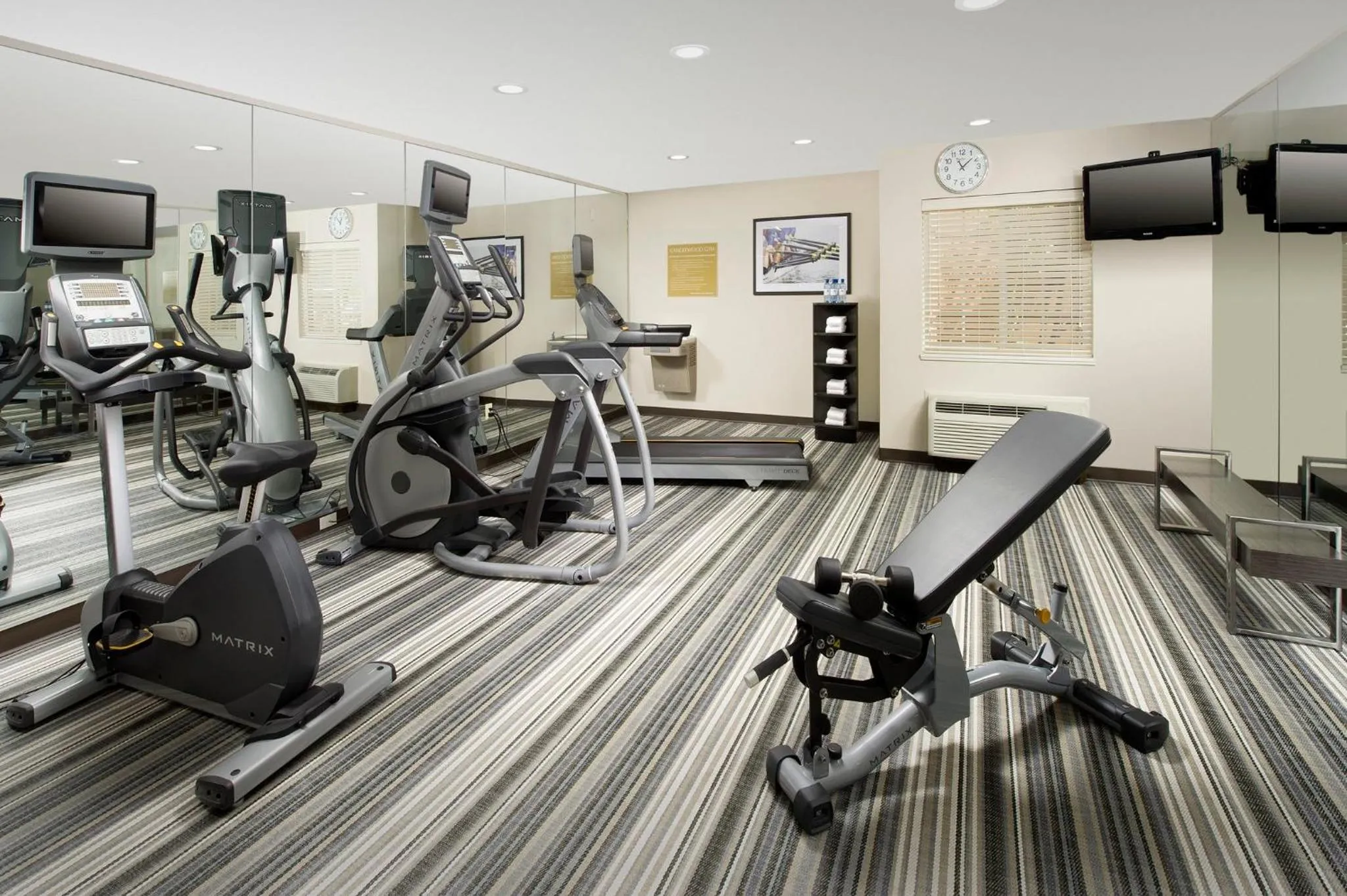 Fitness centre/facilities in Candlewood Suites Richmond - South by IHG