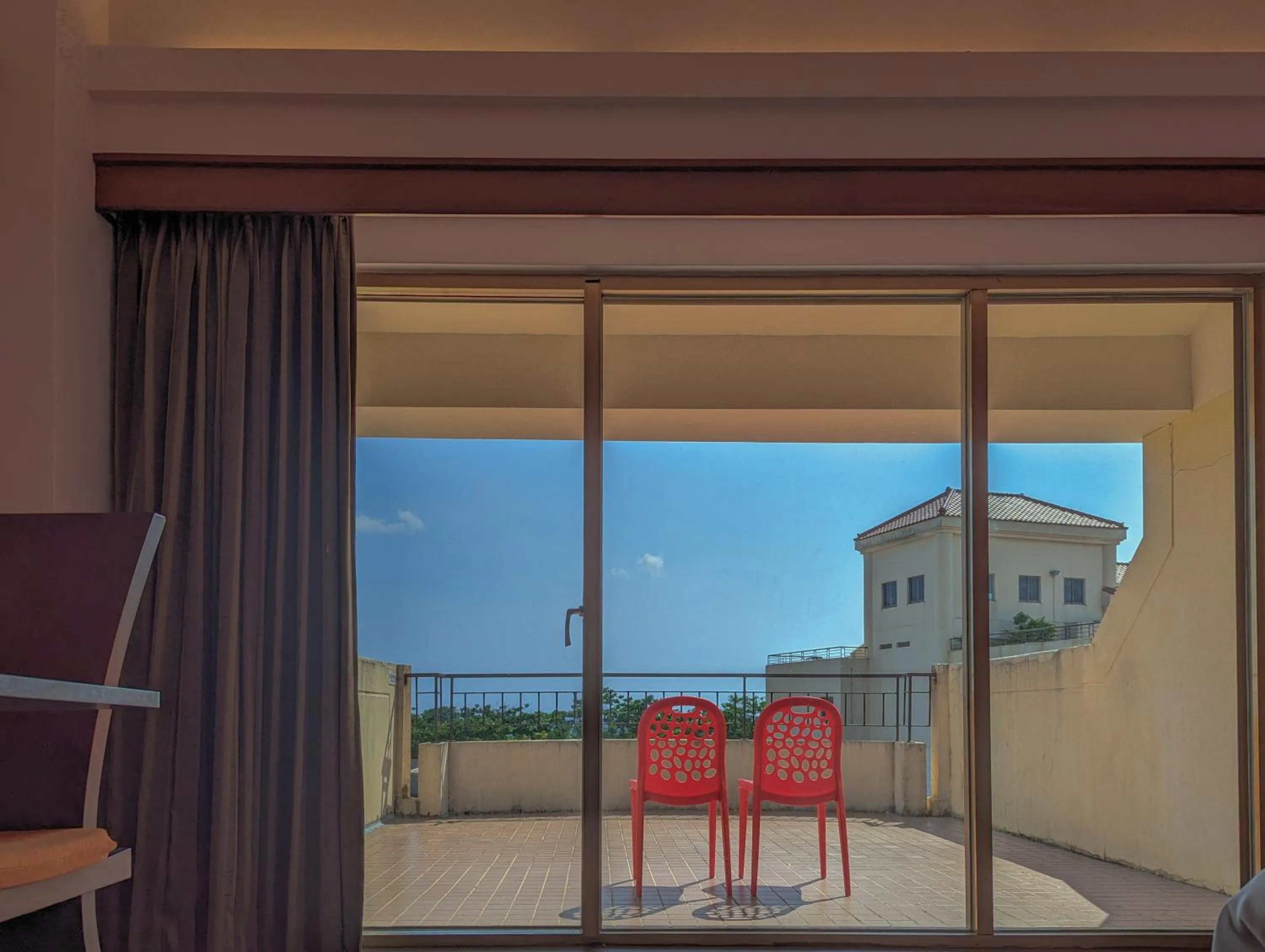 Balcony/Terrace in Howard Beach Resort Kenting