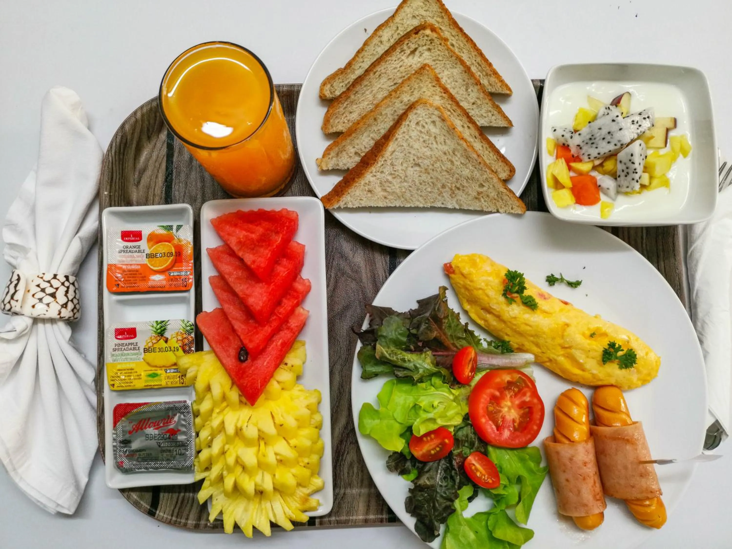 Breakfast in Layalina Hotel