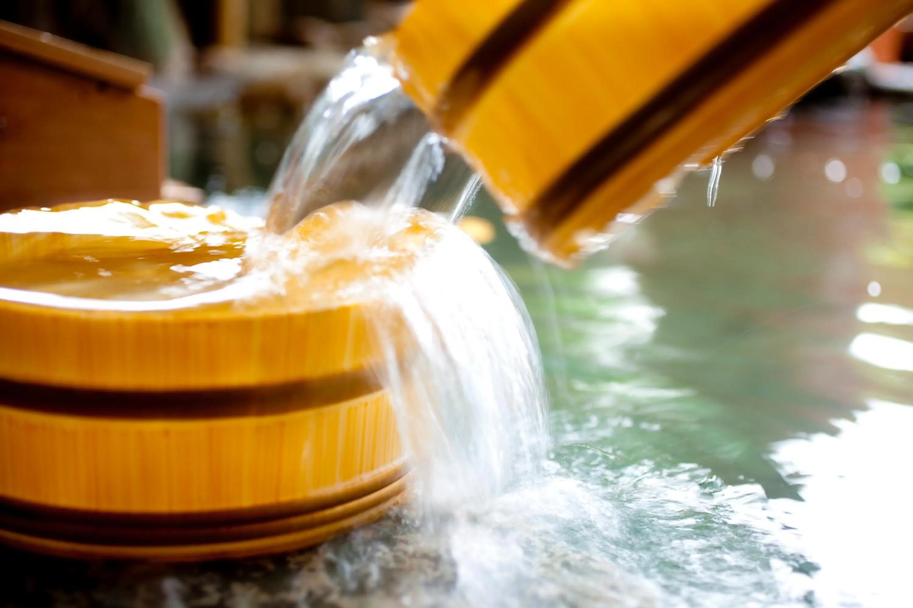 Hot Spring Bath in Yuyado Ichibanchi