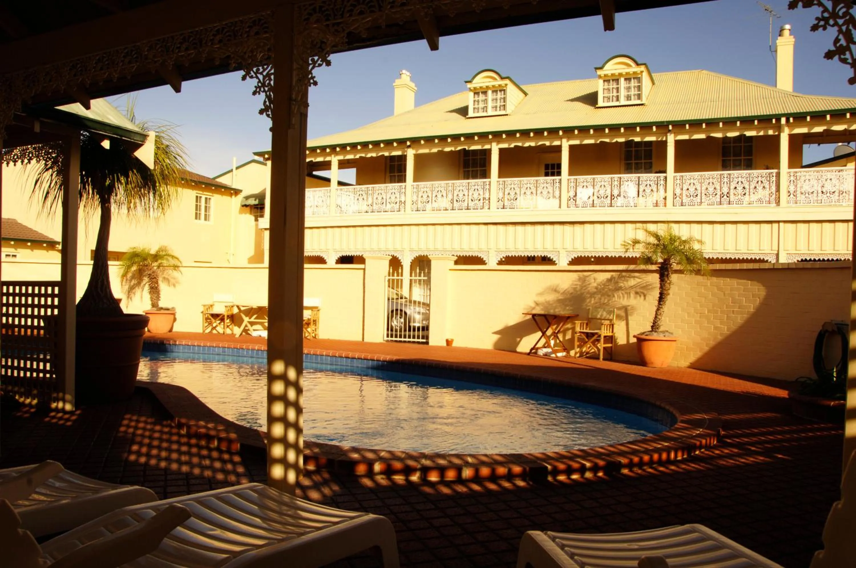 Swimming pool in The Clifton Motel