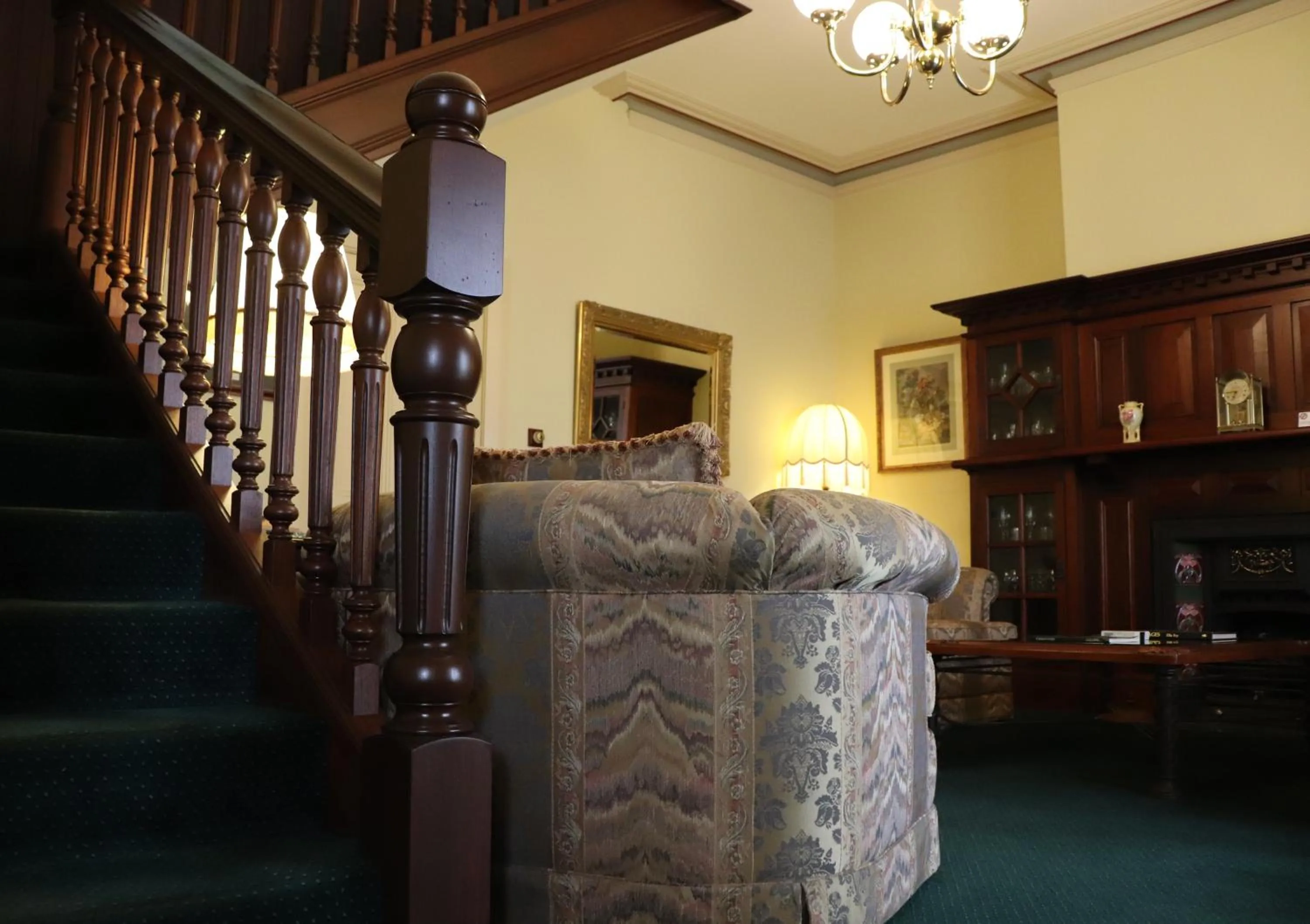 Living room in The Clifton Motel