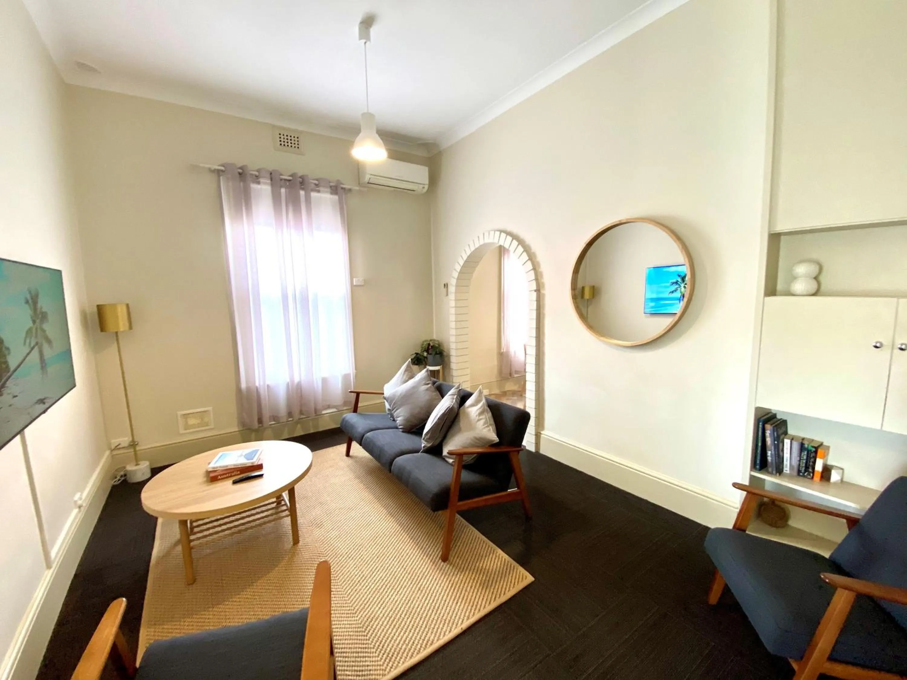 Living room in The Clifton Motel