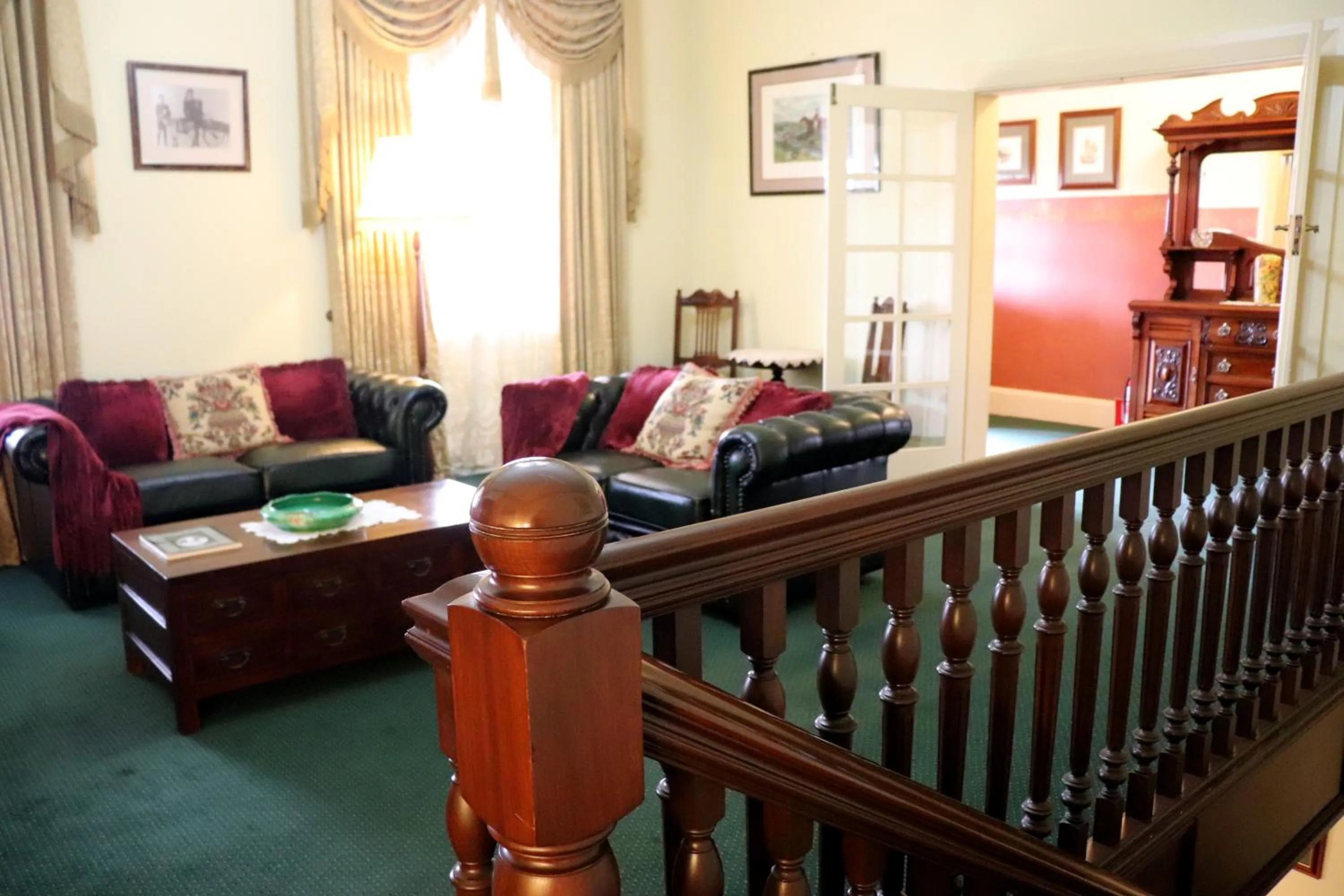 Living room in The Clifton Motel