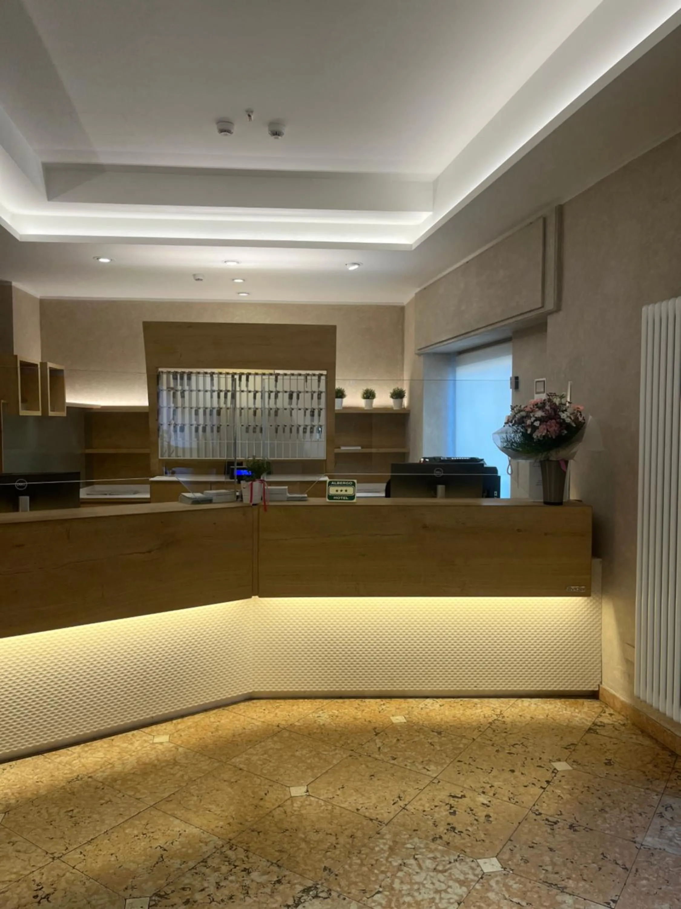 Lobby or reception in Antico Residence, MantegnaHotels