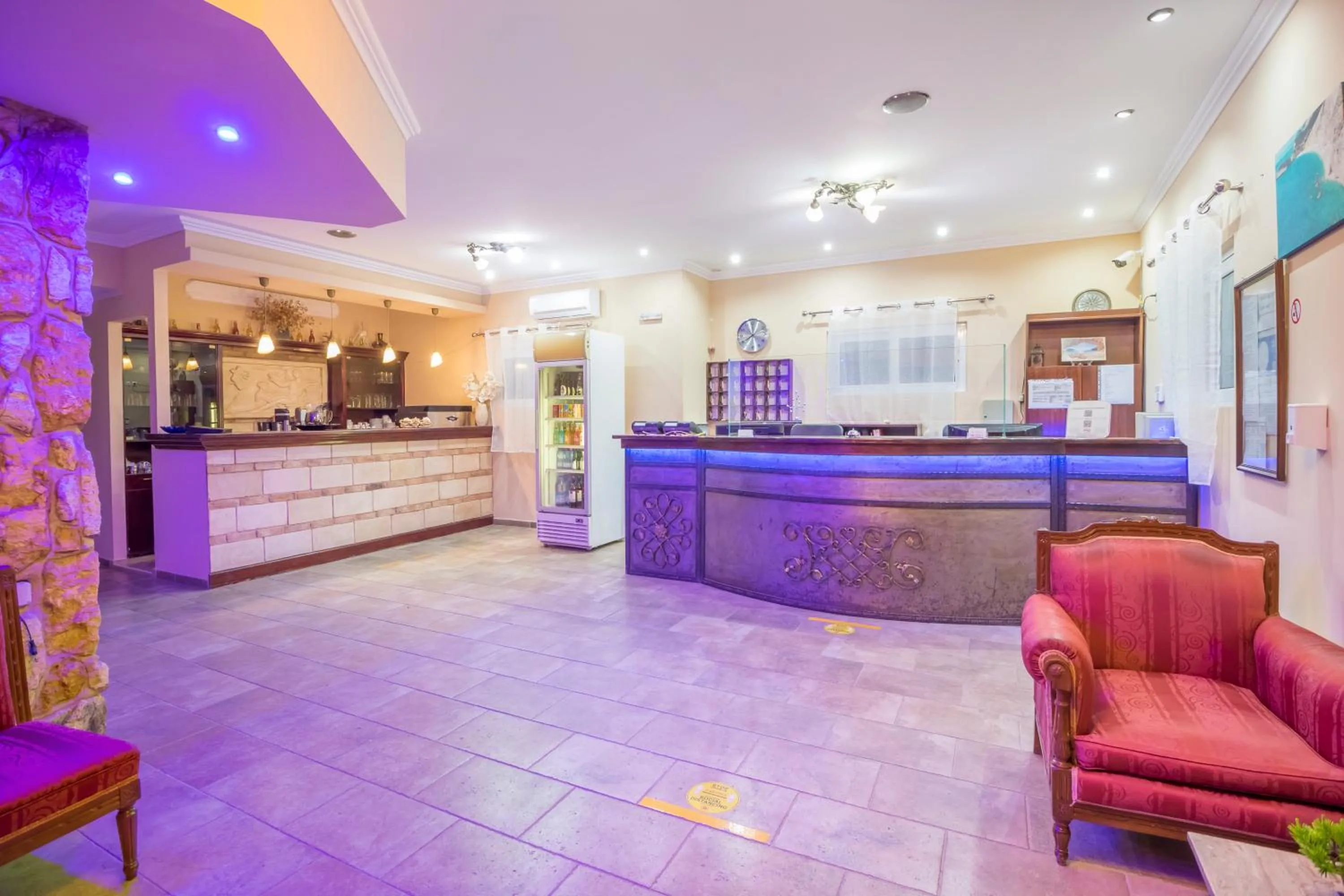 Lobby or reception in Vergina Star Hotel
