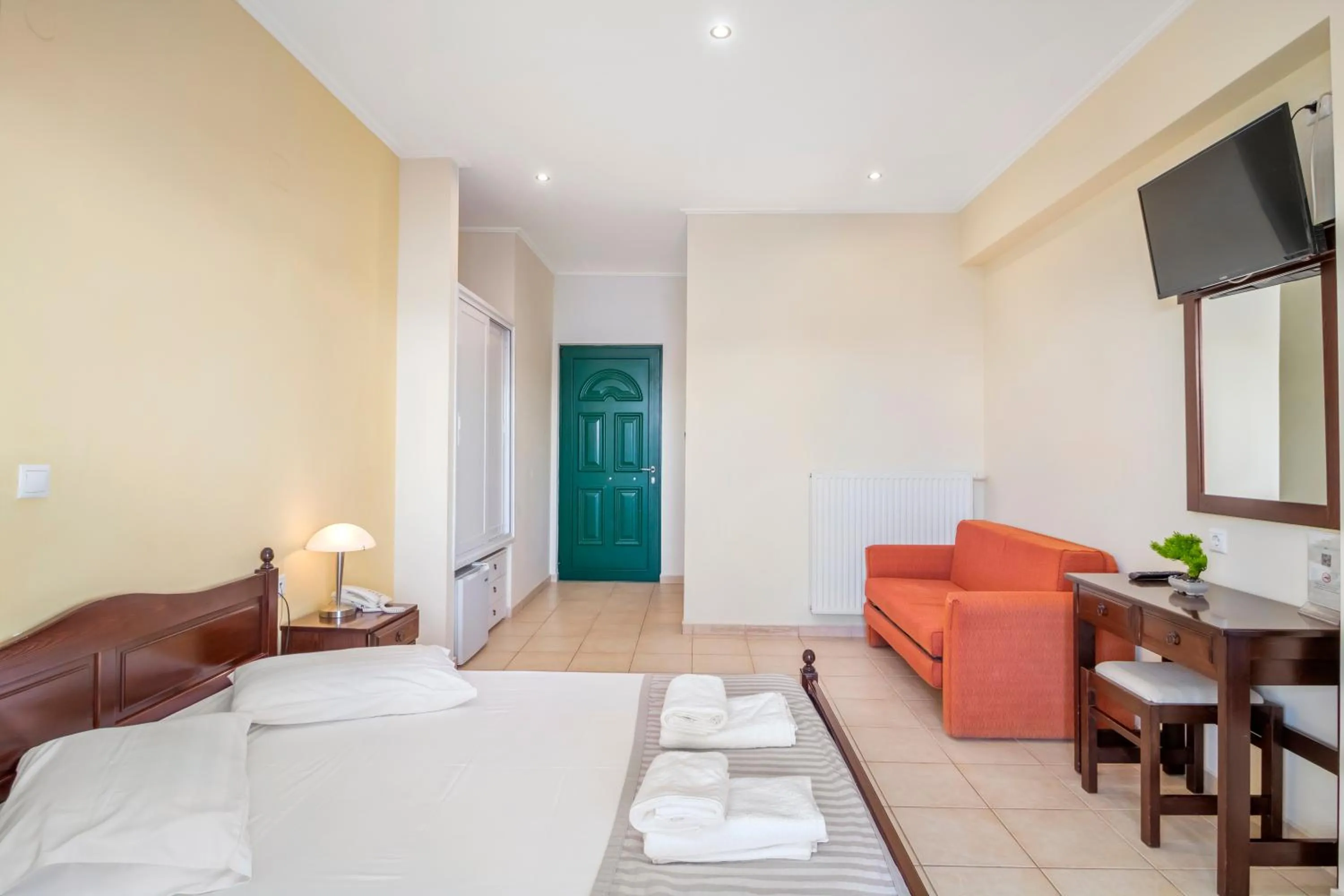 Bedroom, Bed in Vergina Star Hotel