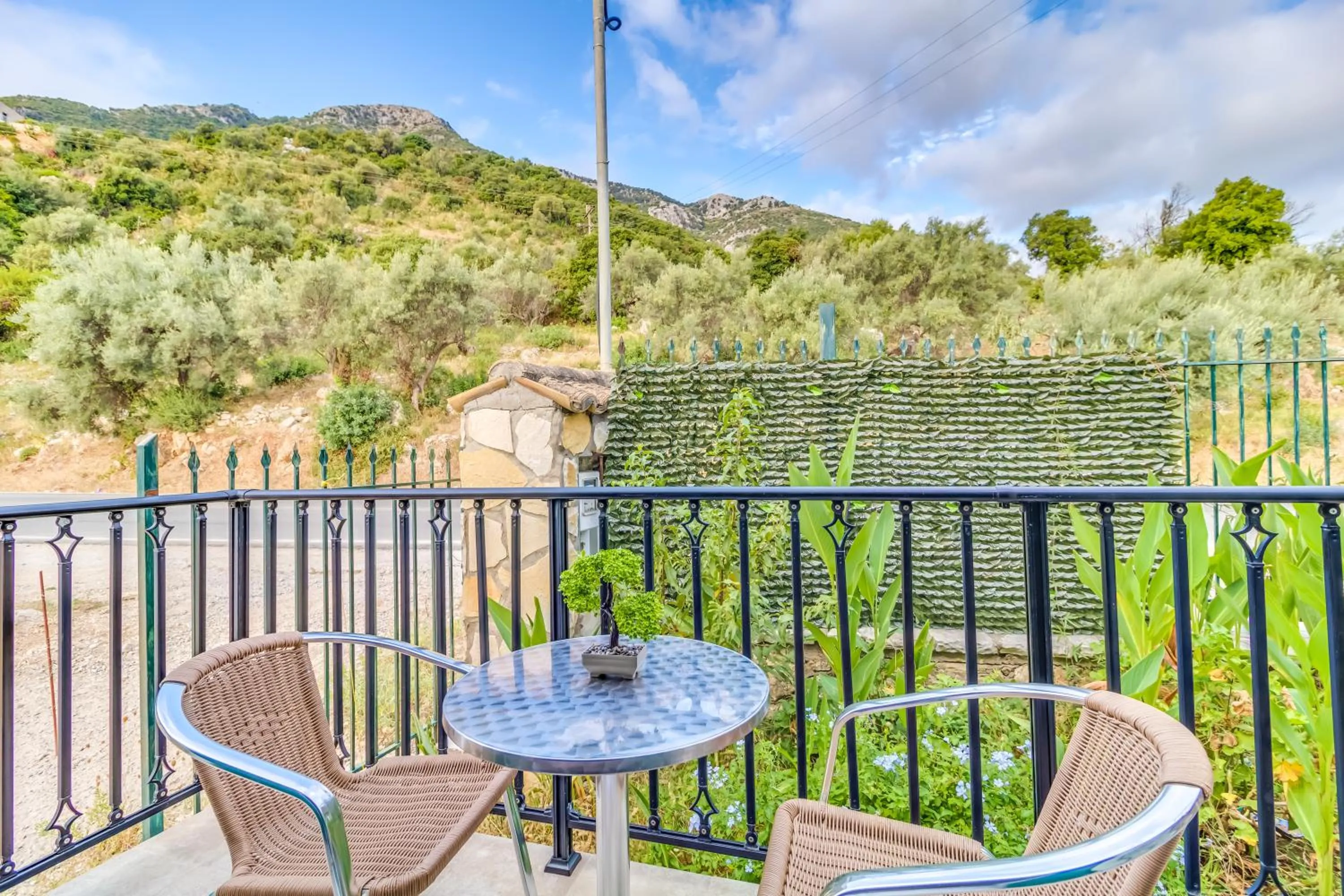 Balcony/Terrace in Vergina Star Hotel