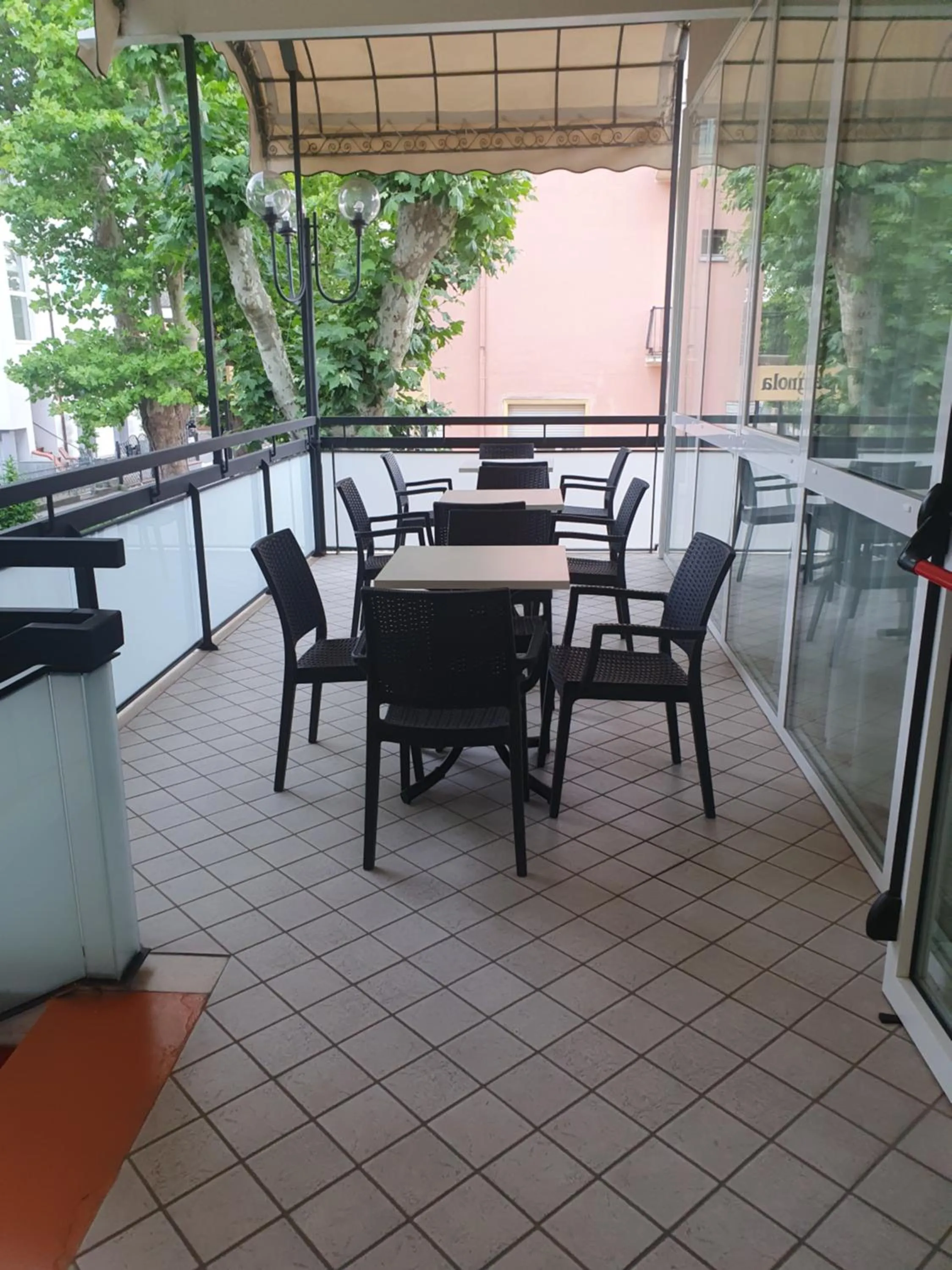 Balcony/Terrace in Hotel Kursaal