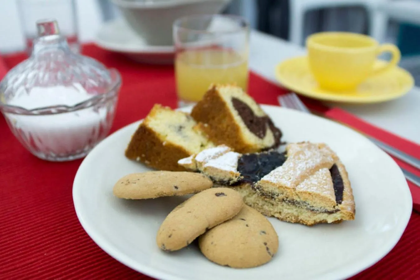 Italian breakfast in Il B&B della Mamma