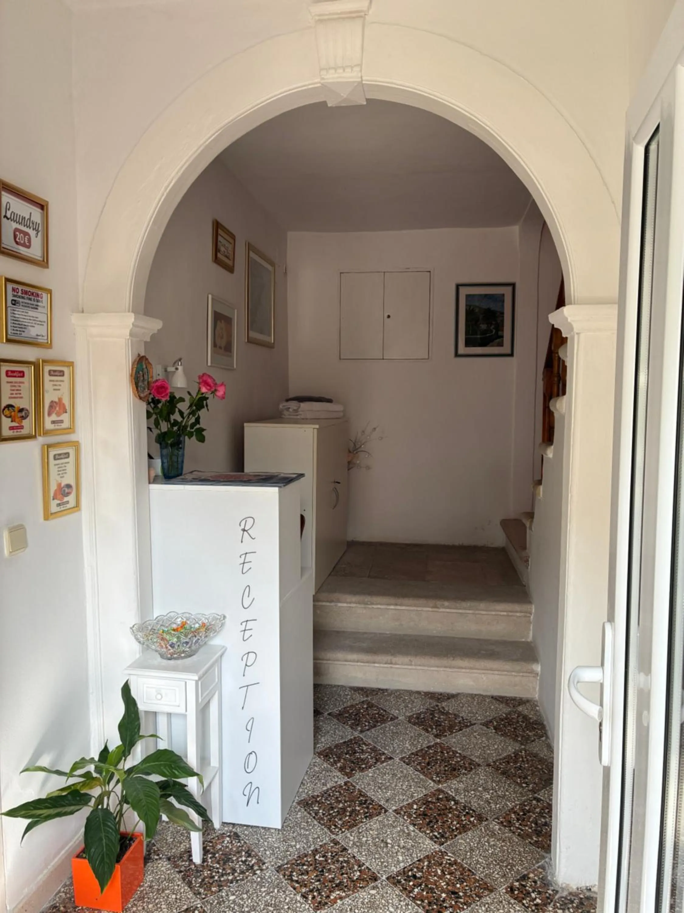 Lobby or reception in guesthouse Libertas