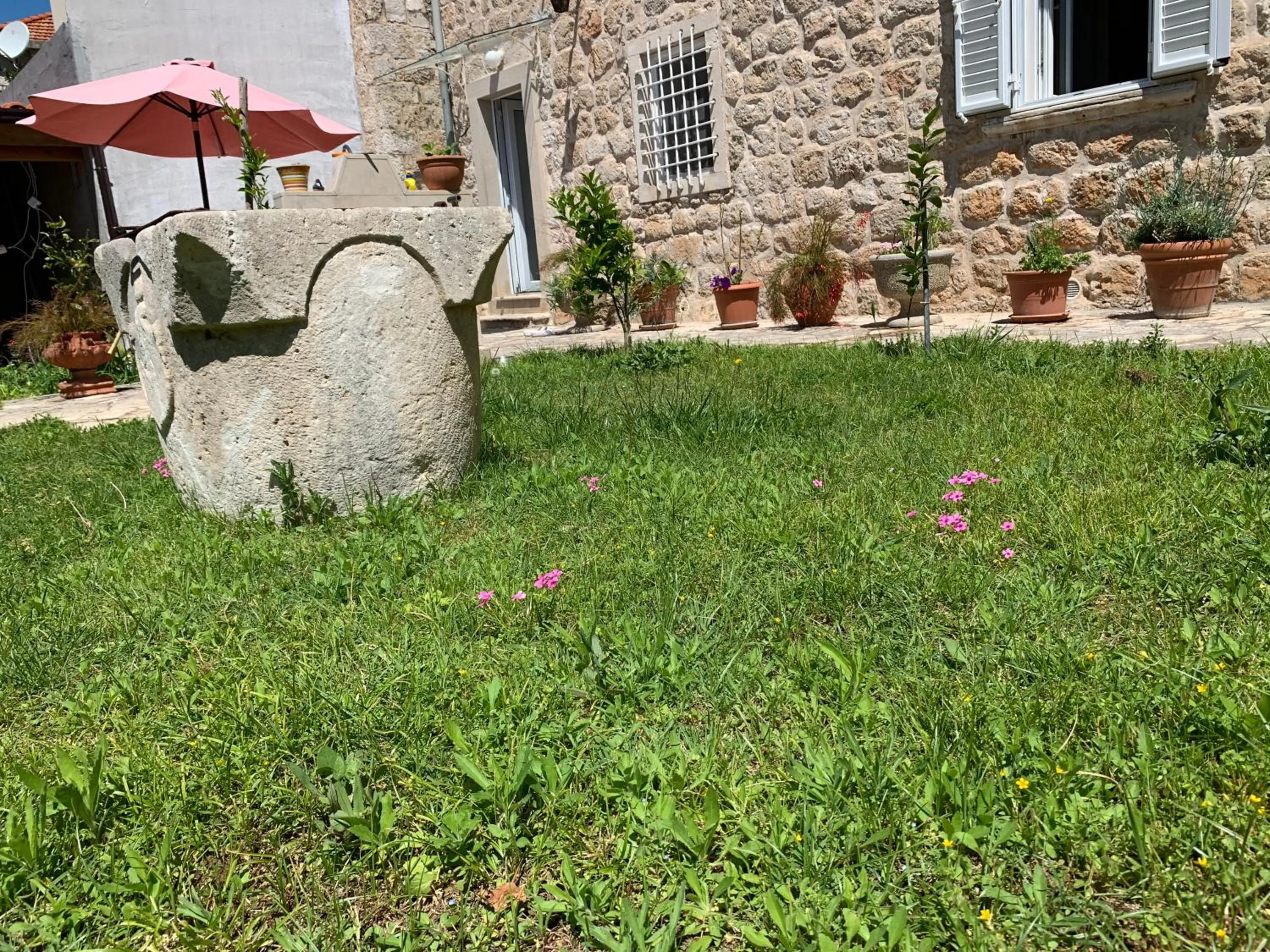 Garden in Guest House Libertas