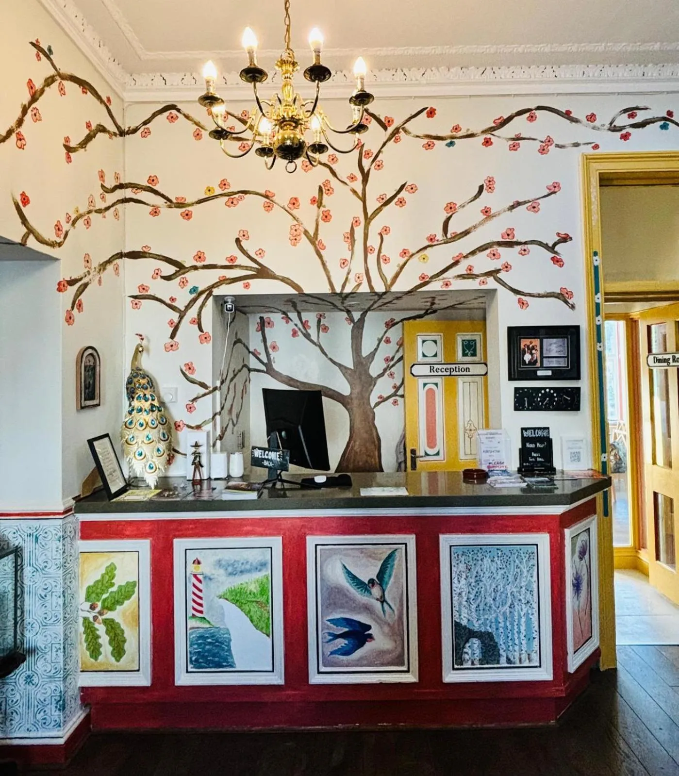 Lobby or reception in The Sheldon B&B - FREE private parking