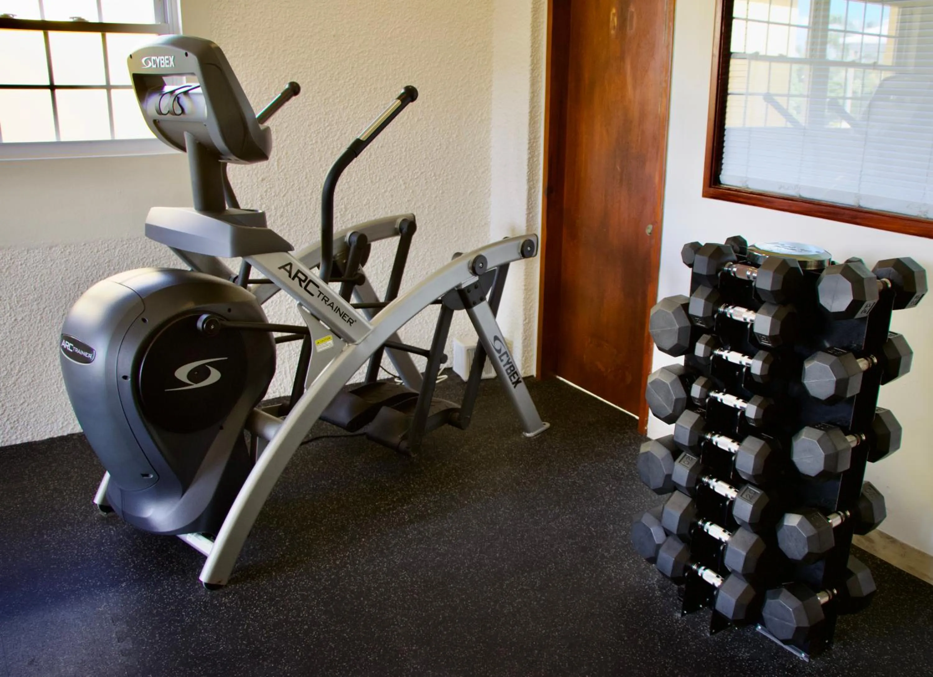Fitness centre/facilities in Willowbank Resort