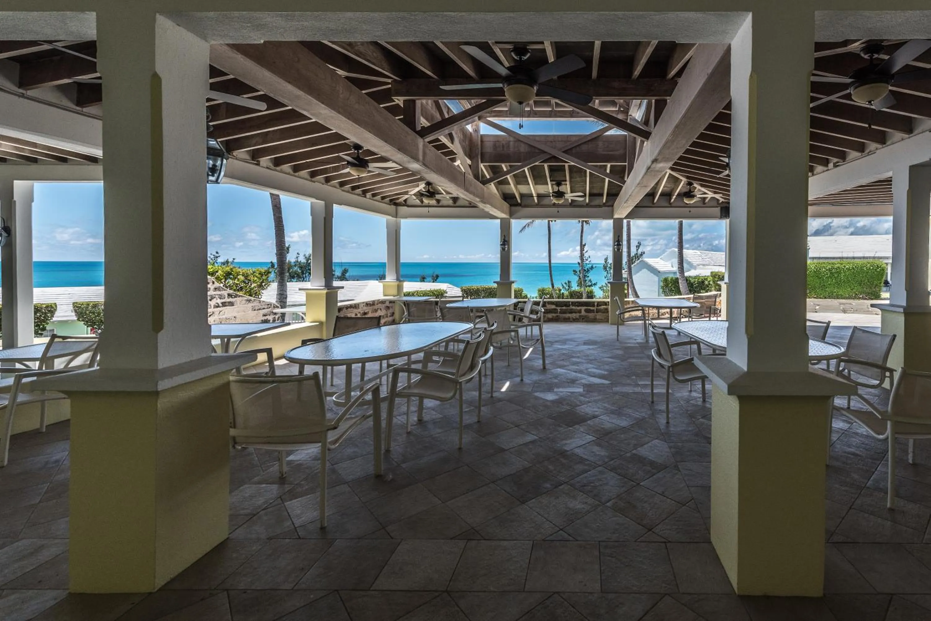 Patio in Willowbank Resort