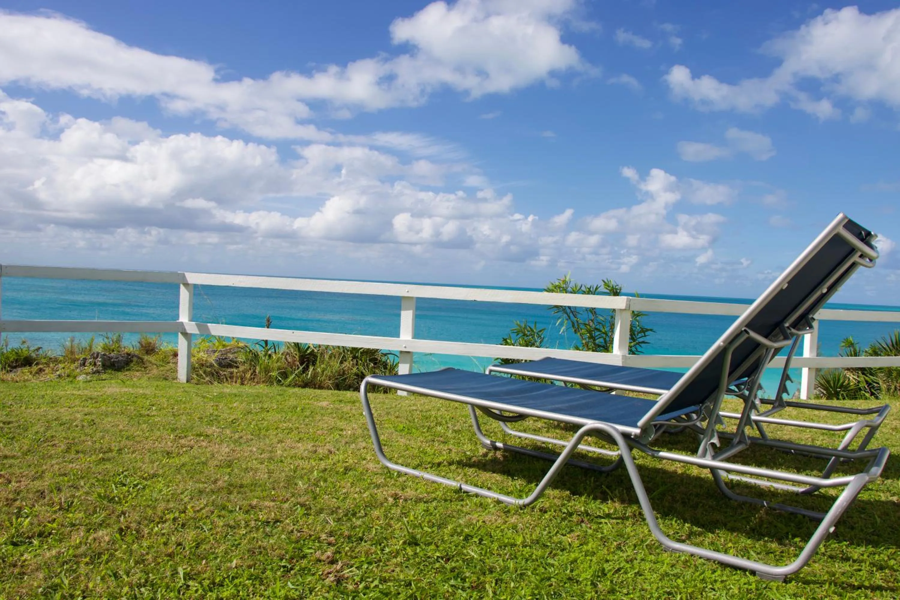 sunbed in Willowbank Resort