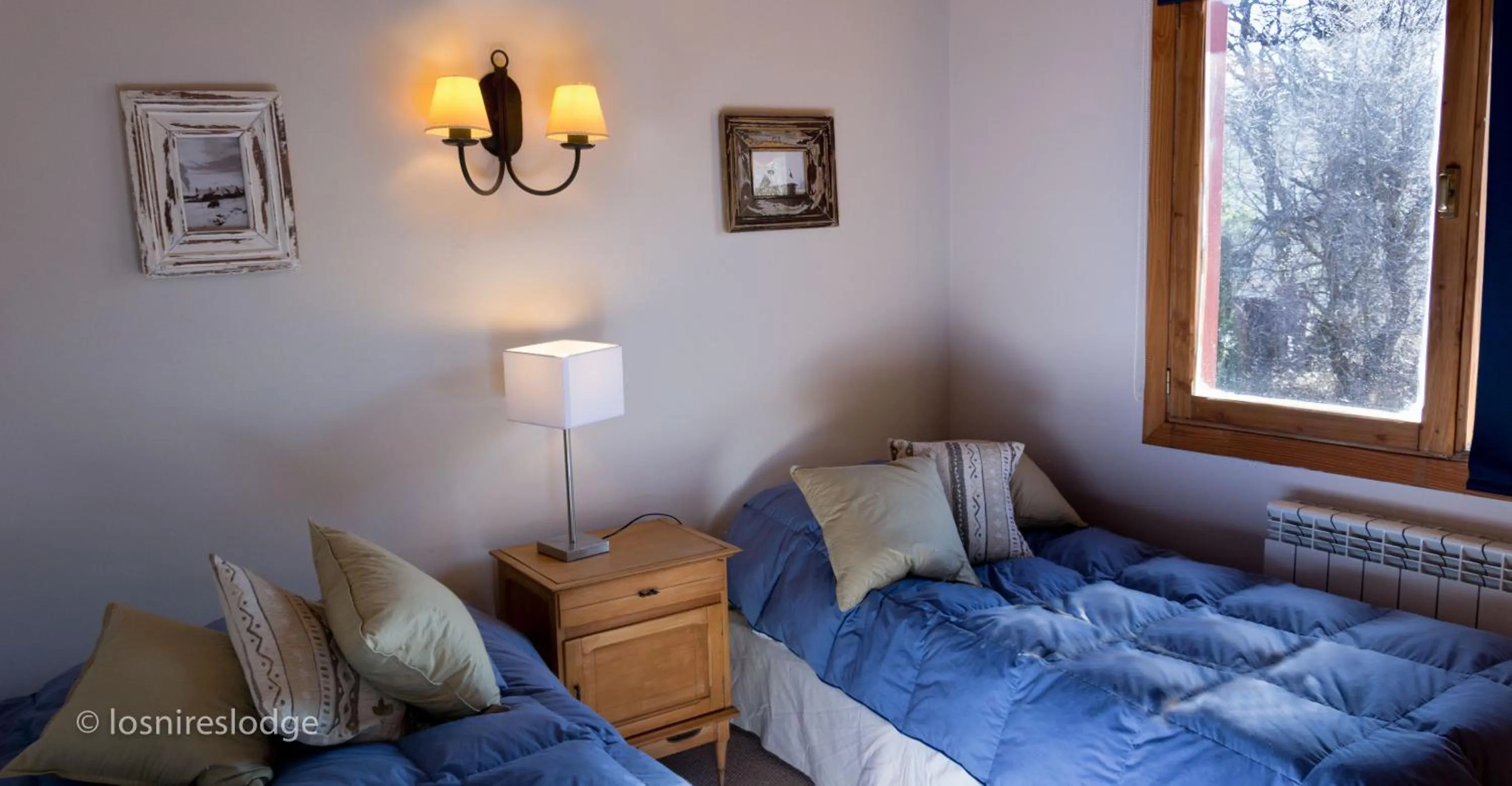 Bed in Los Nires Lodge Cerro Catedral