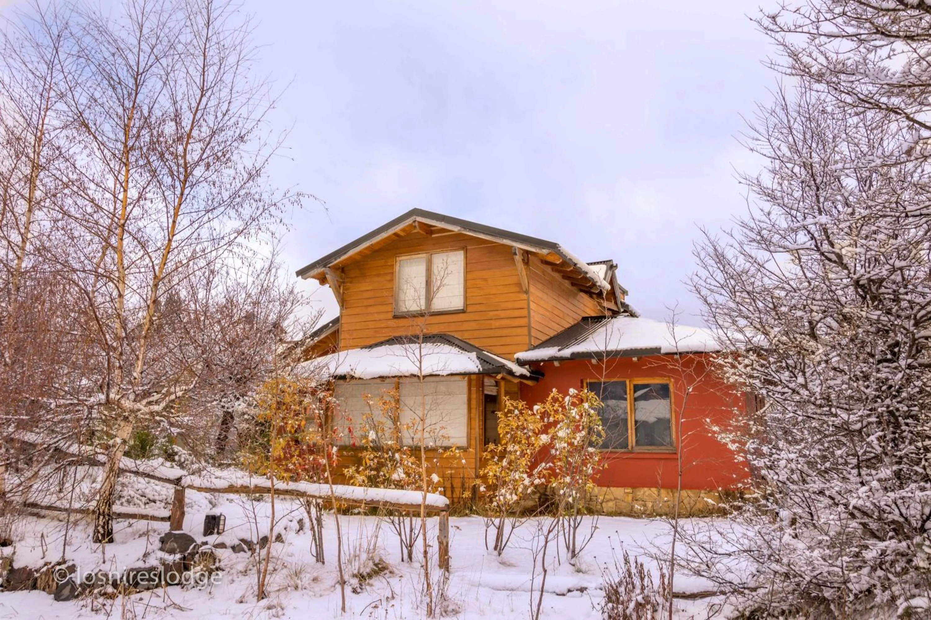 Street view in Los Nires Lodge Cerro Catedral