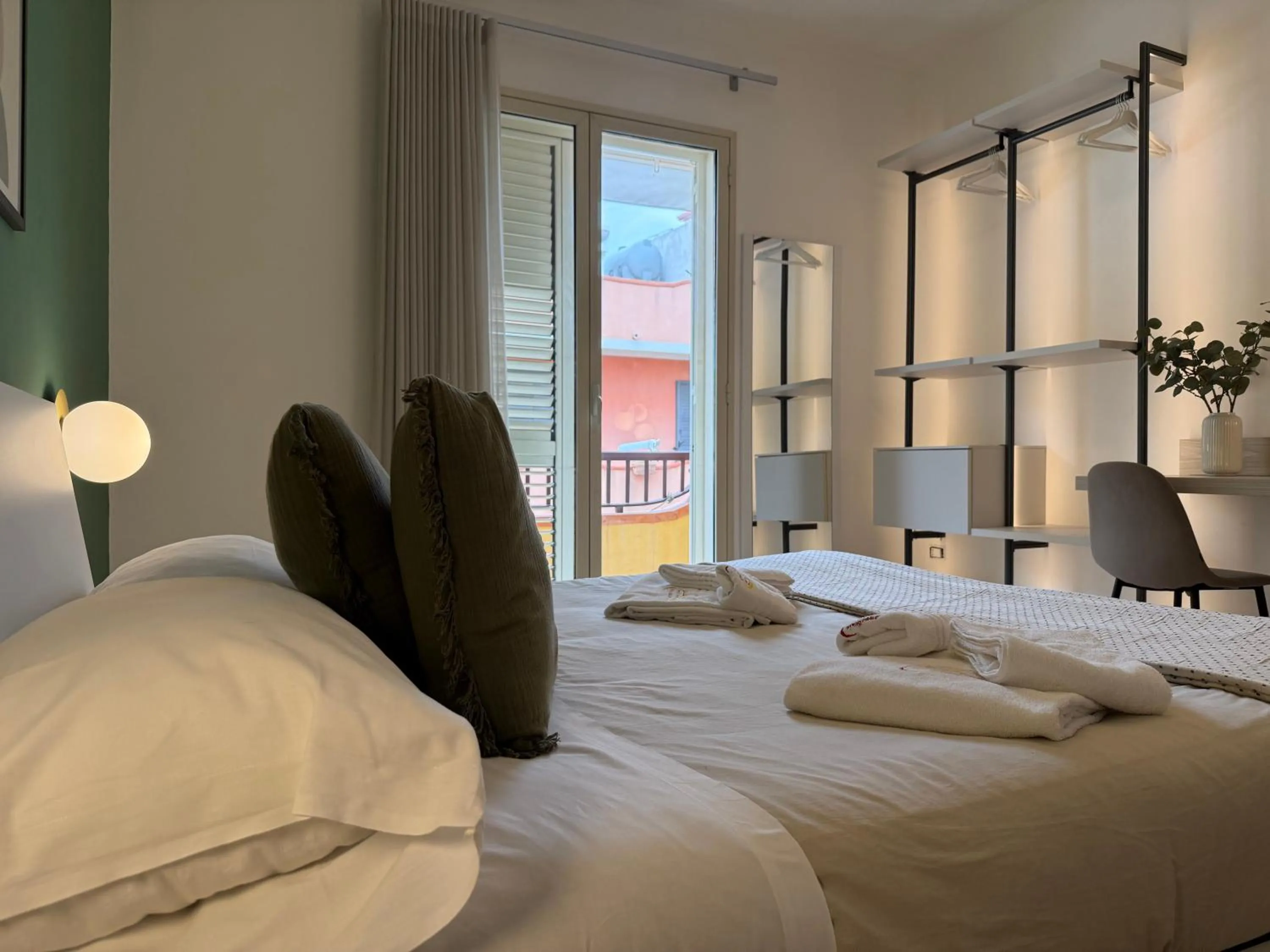 Bed in Albergo Perseo
