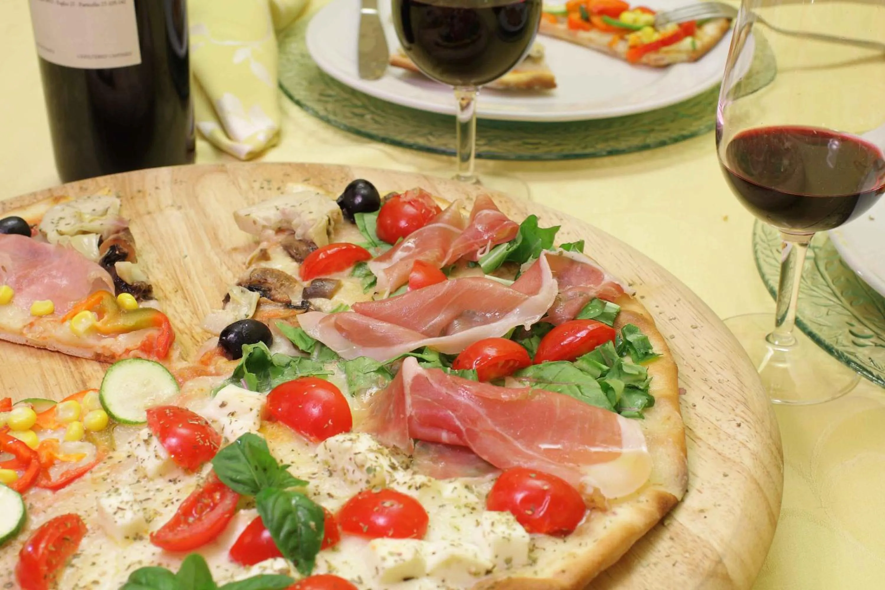 Food and drinks in Locanda Del Parco Hotel