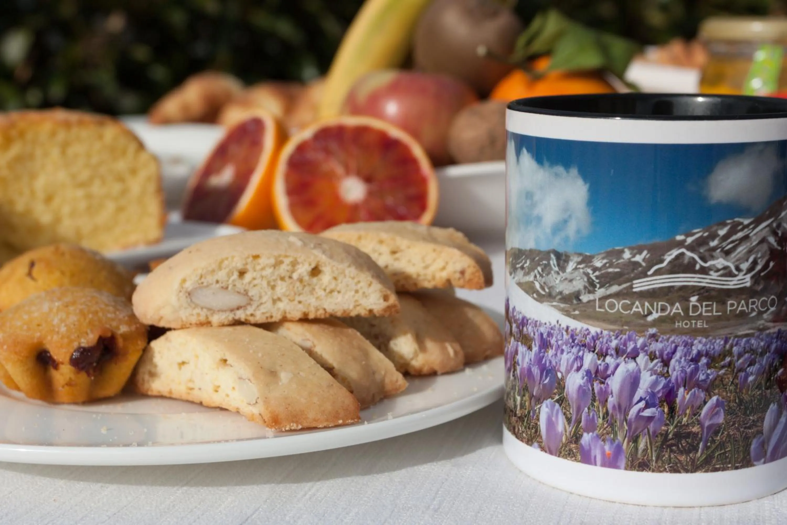 Italian breakfast in Locanda Del Parco Hotel