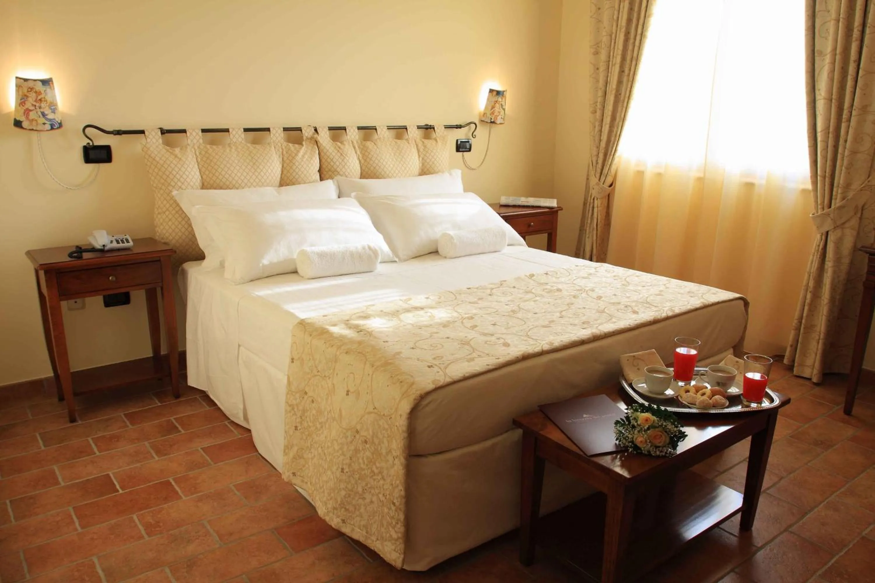 Photo of the whole room, Bed in Locanda Del Parco Hotel