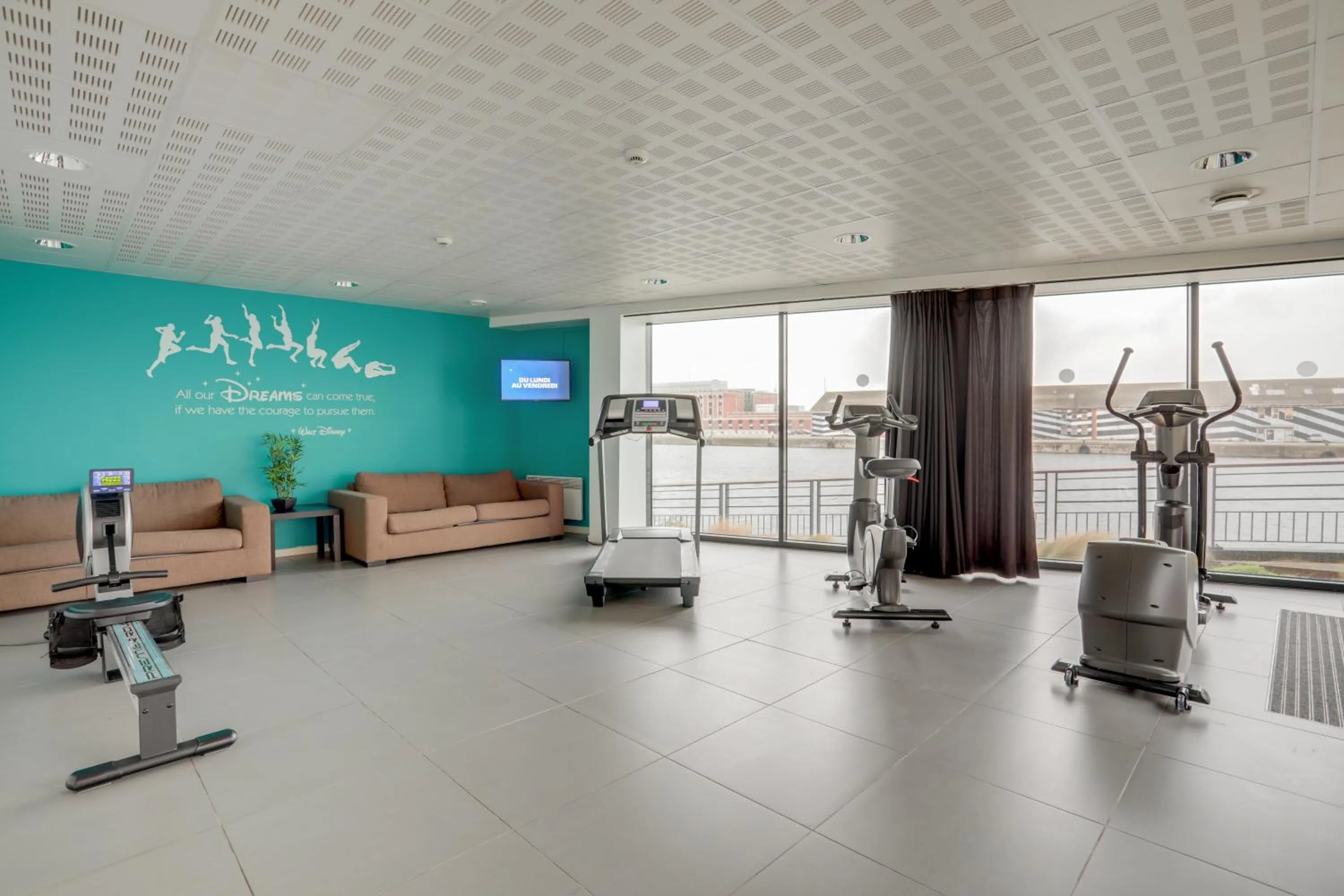 Fitness centre/facilities in All Suites Appart Hôtel - Dunkerque Centre