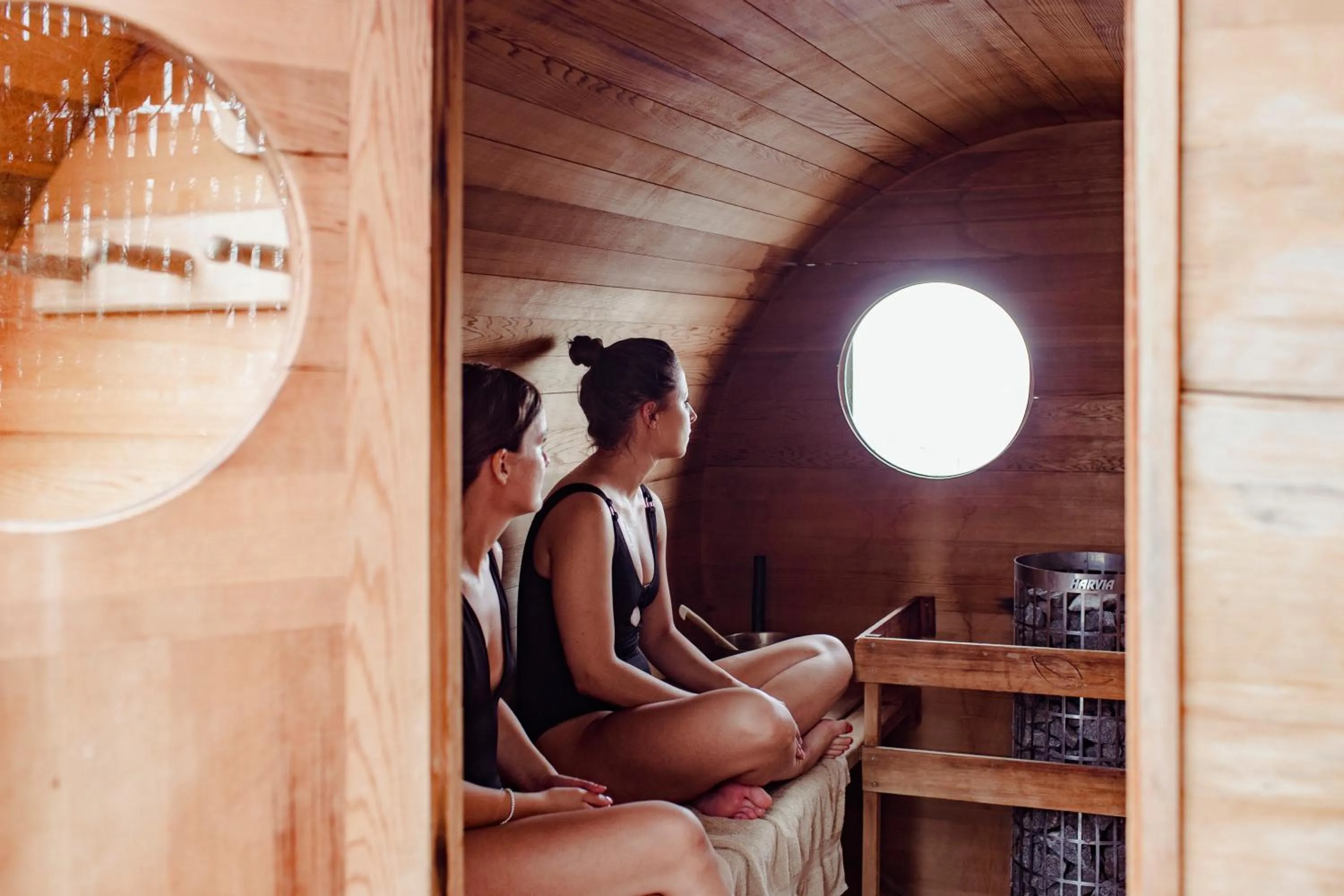 Sauna in Bedruthan Hotel & Spa