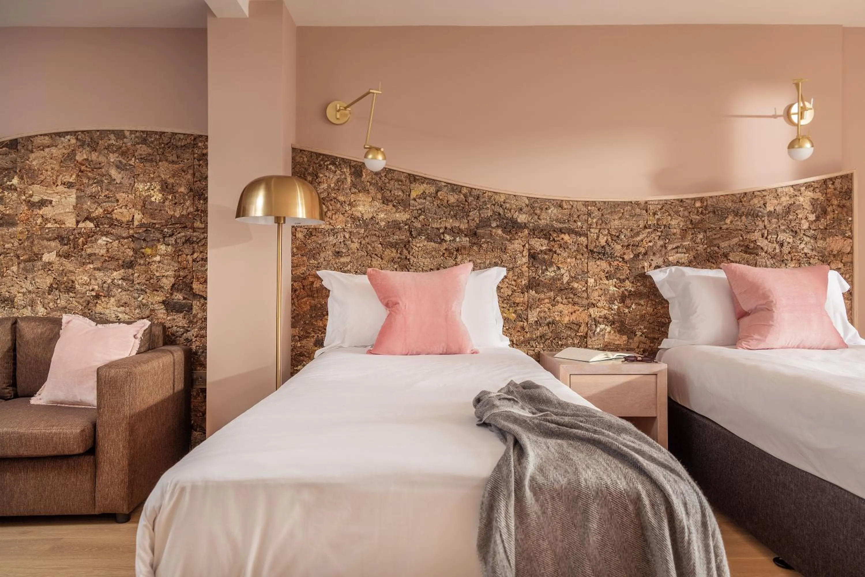 Bed in Bedruthan Hotel & Spa
