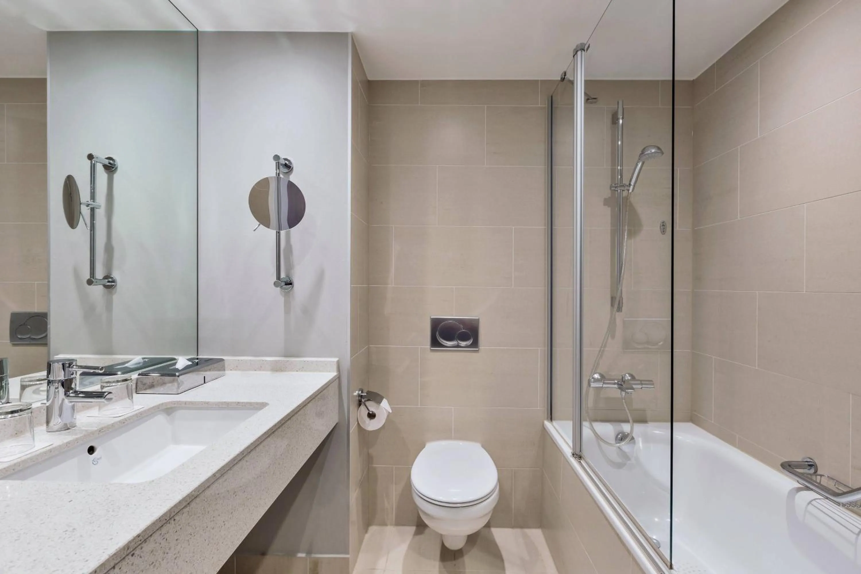 Bathroom in Courtyard by Marriott Munich City East