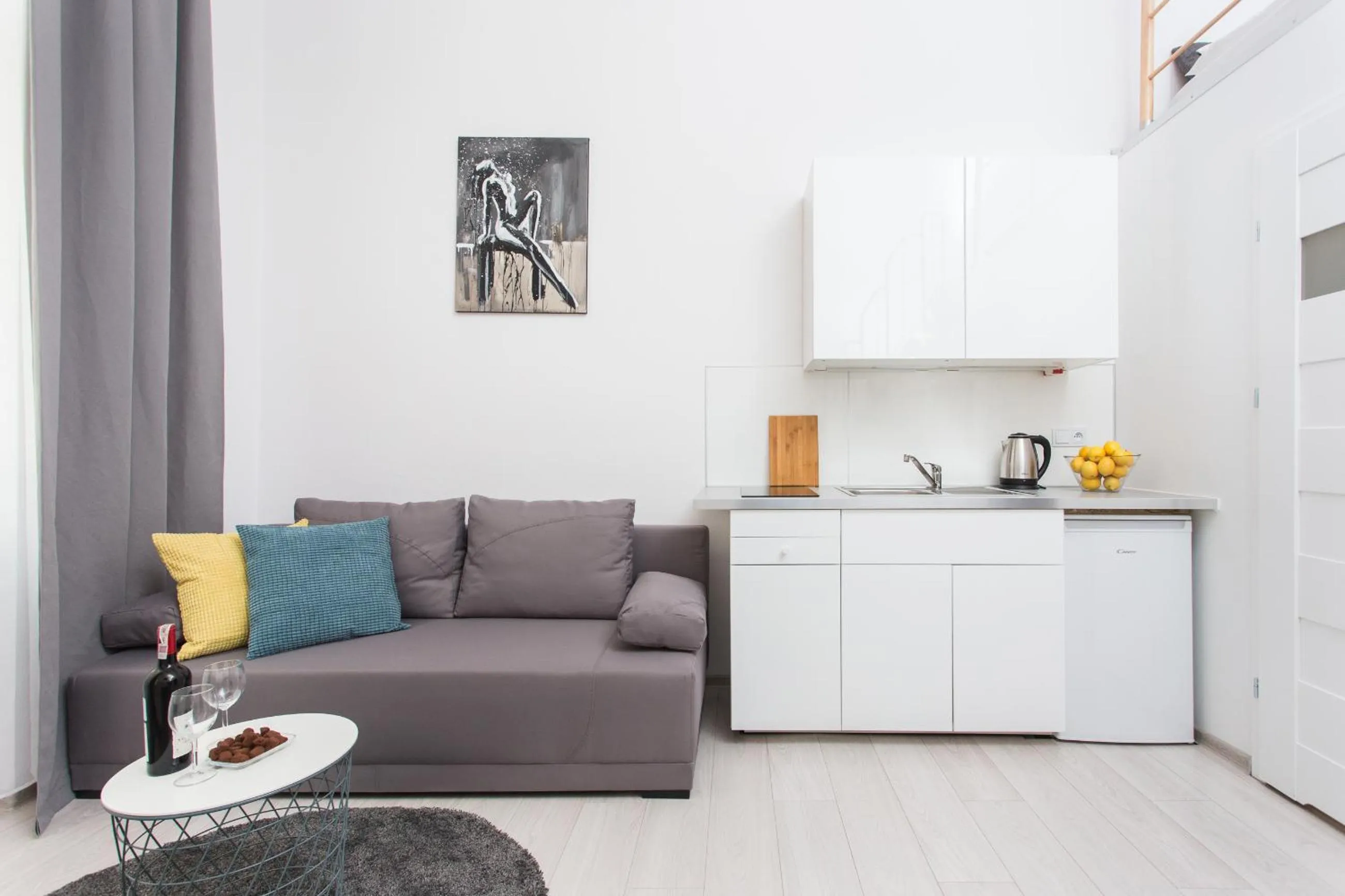 Kitchen or kitchenette in Krakow B&B - Old Town