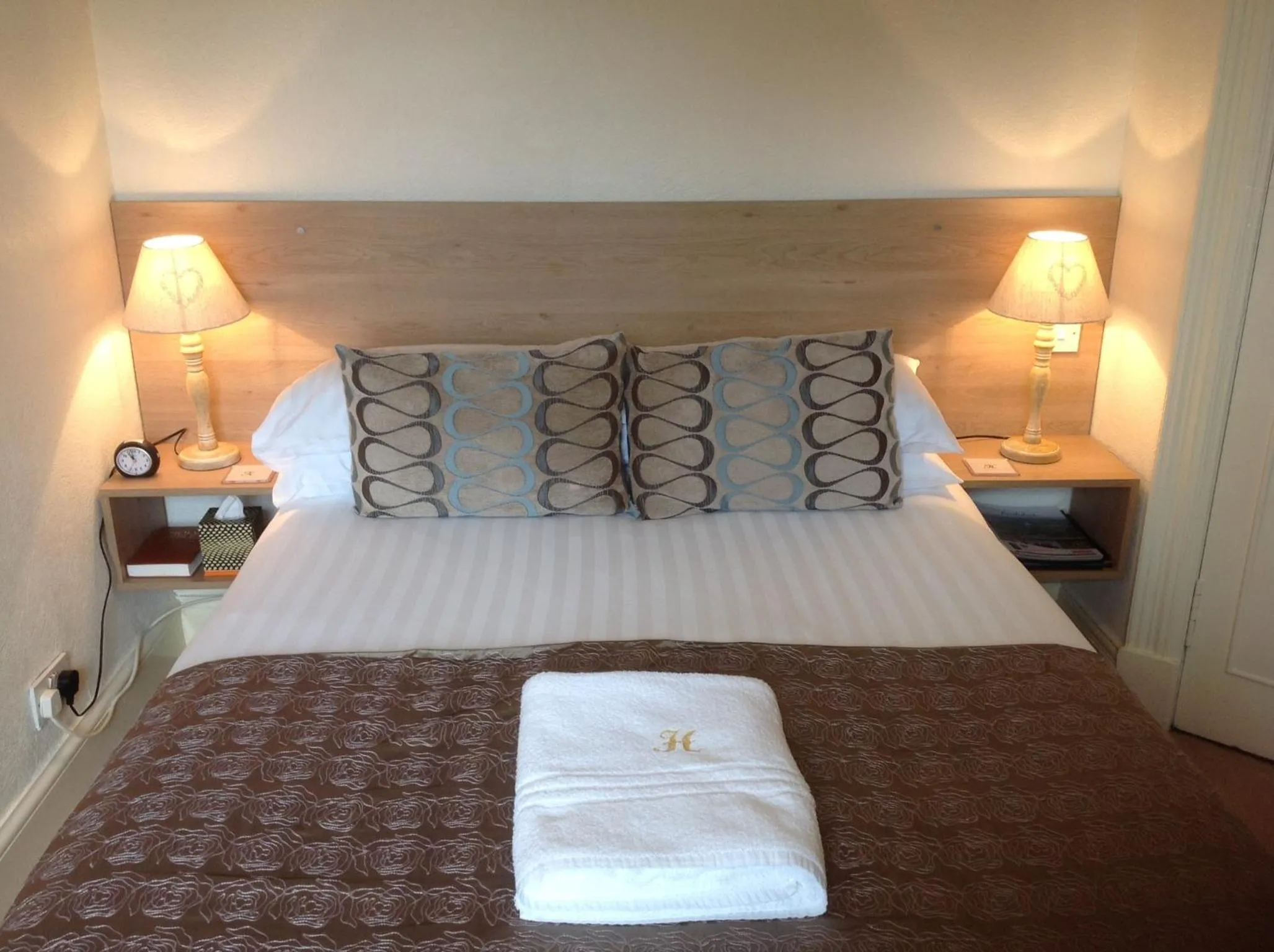 Bed in Hazeldene Guest House