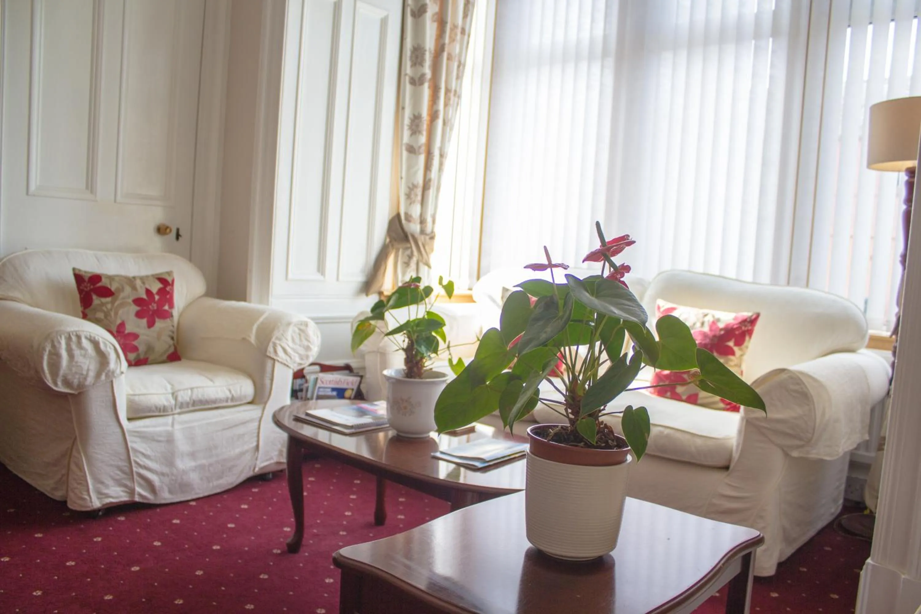 Seating area in Hazeldene Guest House